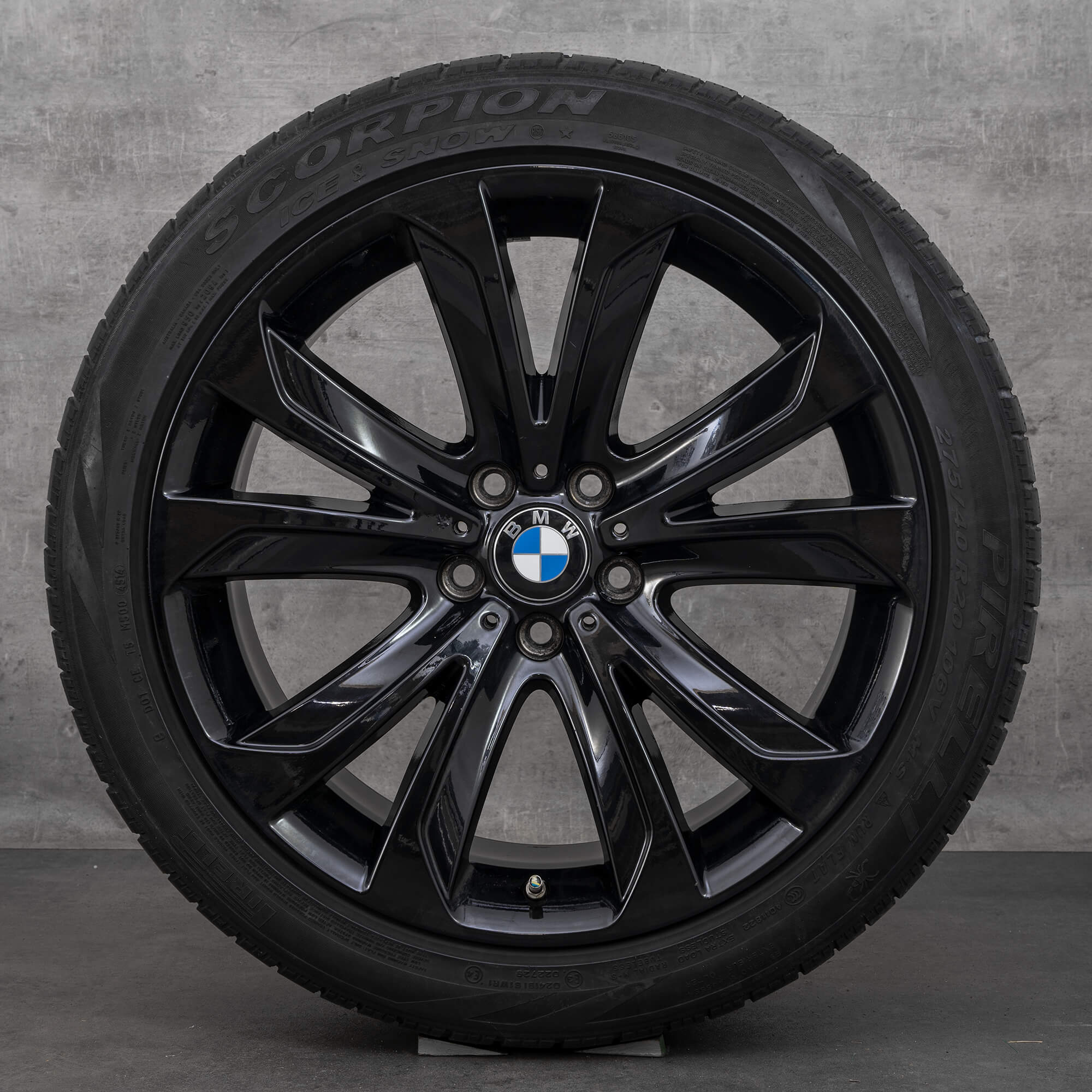 BMW X5 E70 F15 X6 F16 20 Zoll Winterreifen Winterkompletträder Styling 491