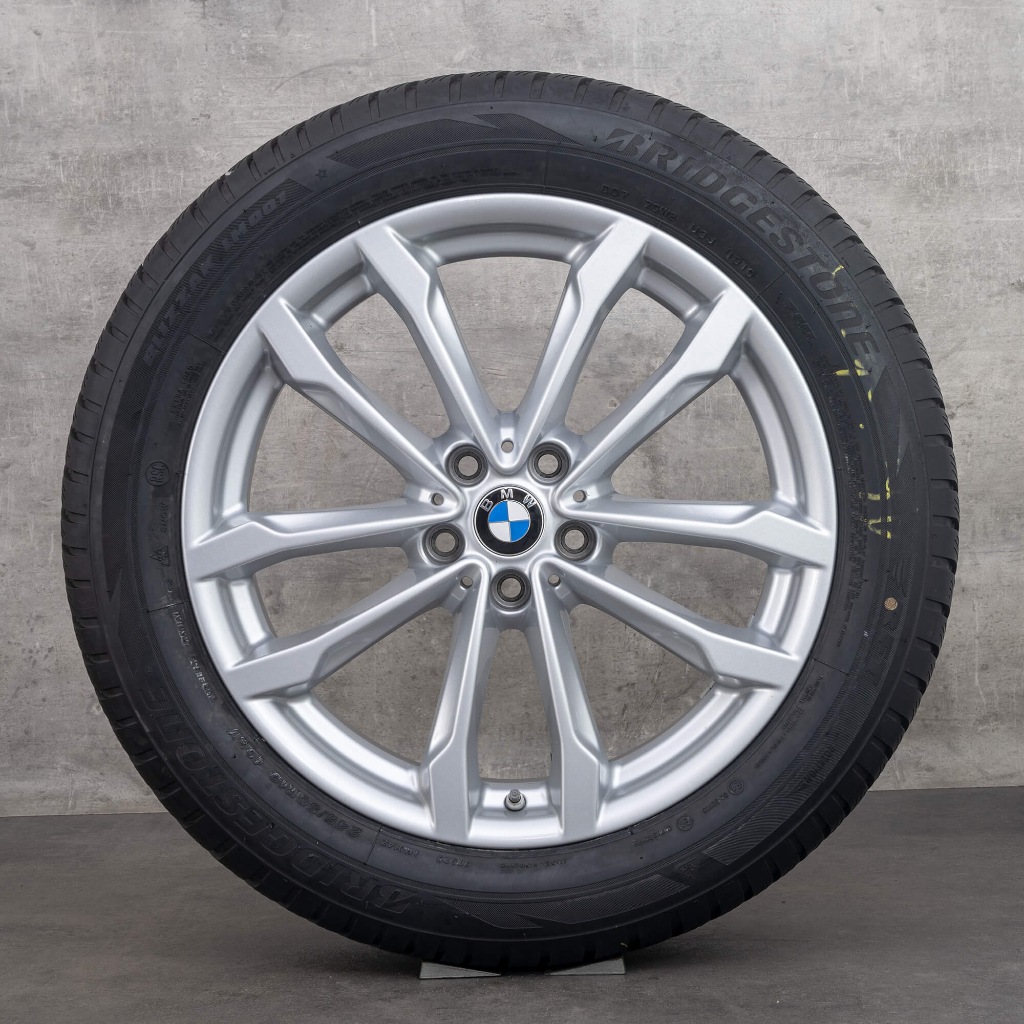 Jante BMW 19 inch X3 G01 X4 G02 stil 691 anvelope de iarna roti OEM iarna