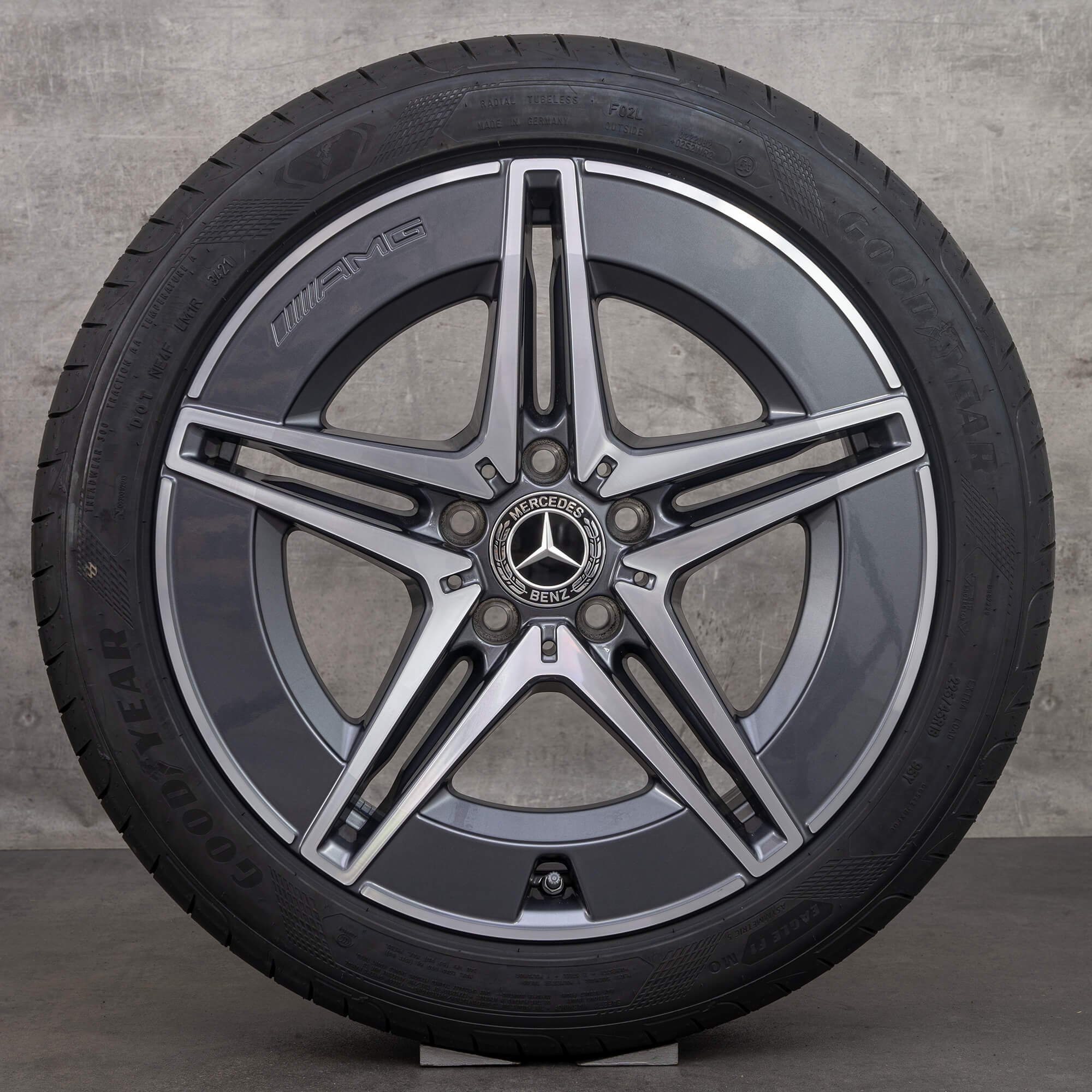 Jante originale AMG Mercedes Clasa C W206 S206 18 inch anvelope de vara