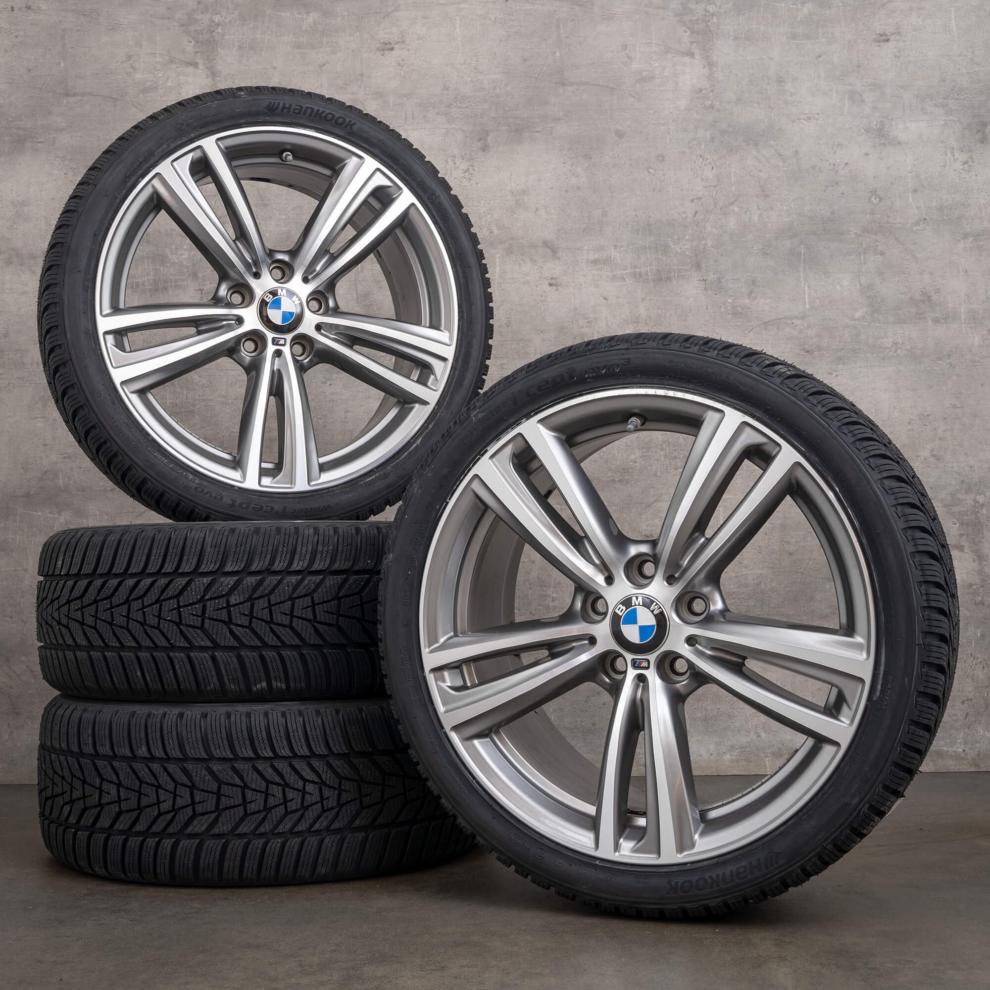BMW serie 3 F30 F31 4 F32 F33 F36 ruote invernali pneumatici cerchi da 19