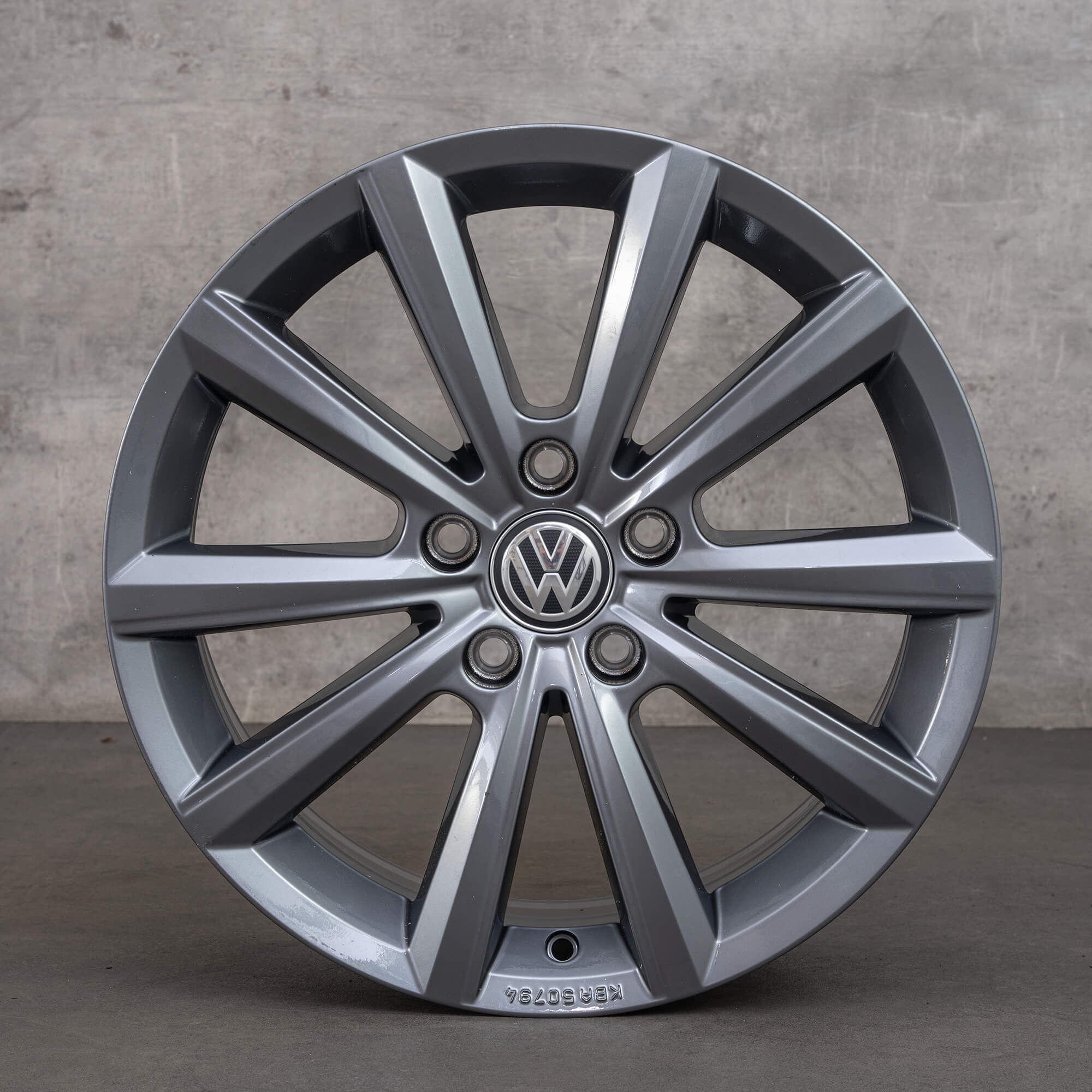 VW T-Roc A1 Merano 17 polegadas aro 2G4601025BM de alumínio NOVO