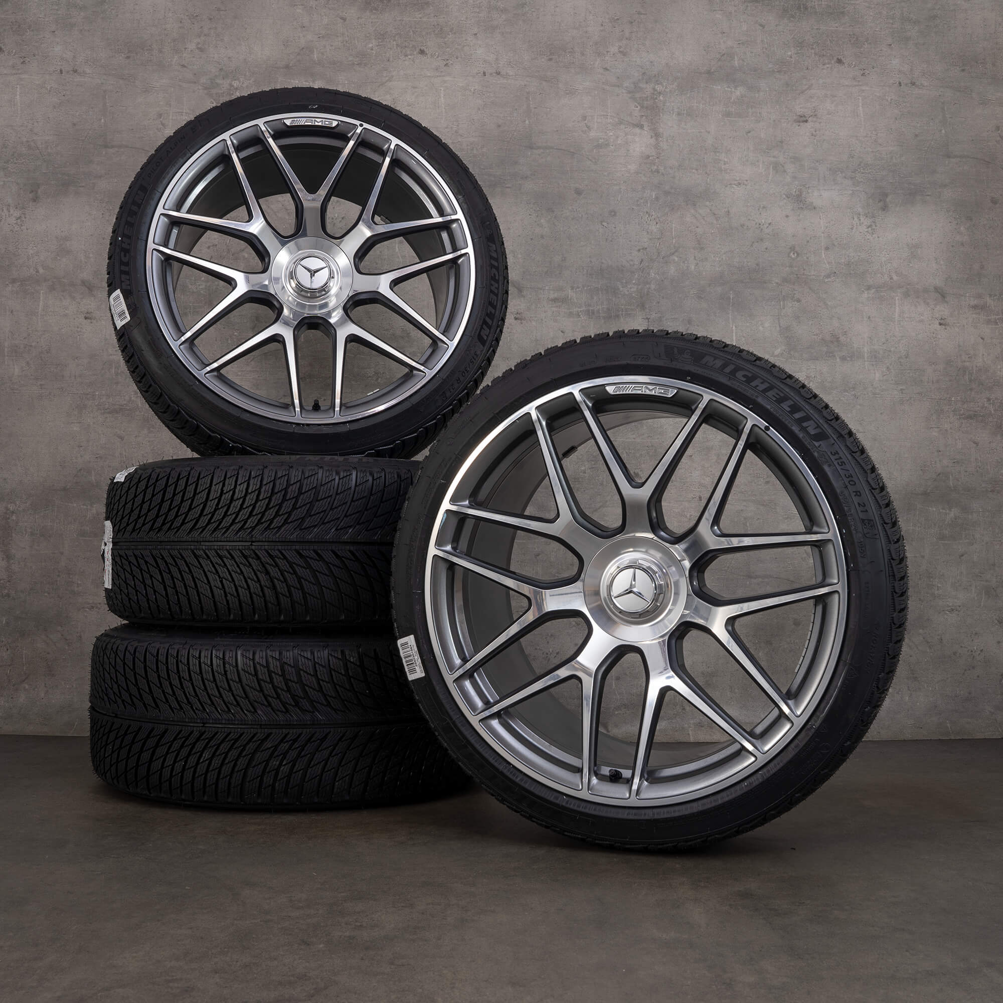 Neumáticos de invierno originales AMG Mercedes GT 43 53 63 S X290 Llantas 21