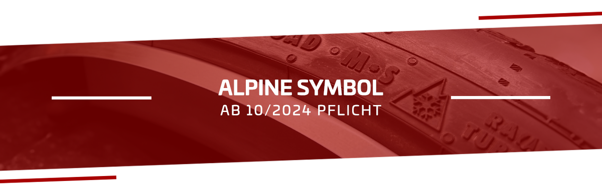 Ab 1. Oktober 2024 Pflicht: Alpine-Symbol für Winterreifen