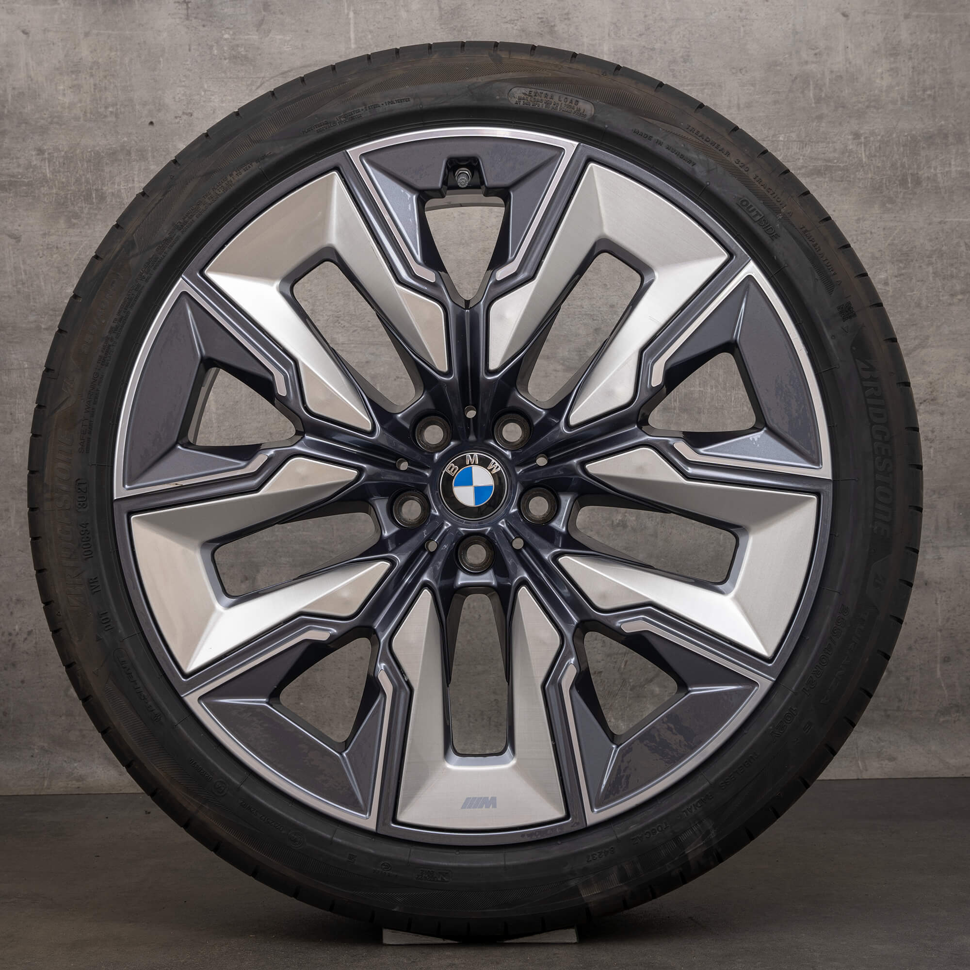 Neumáticos de verano BMW Serie 7 e i7 G70 estilo 910i Llantas 21 pulgadas