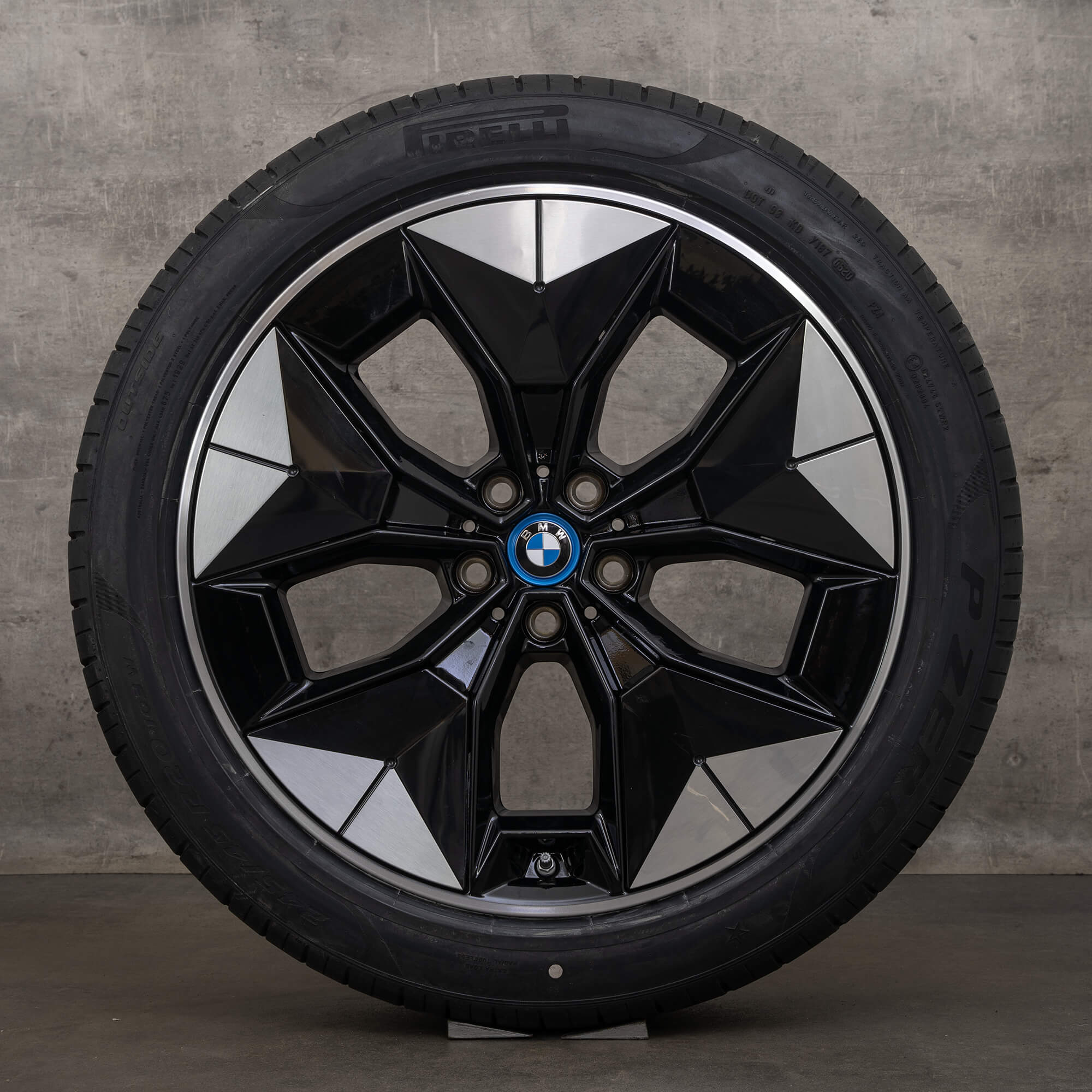 Originele BMW iX3 winterwielen 20 inch G08 velgen 6894844 gitzwart met hoogglans