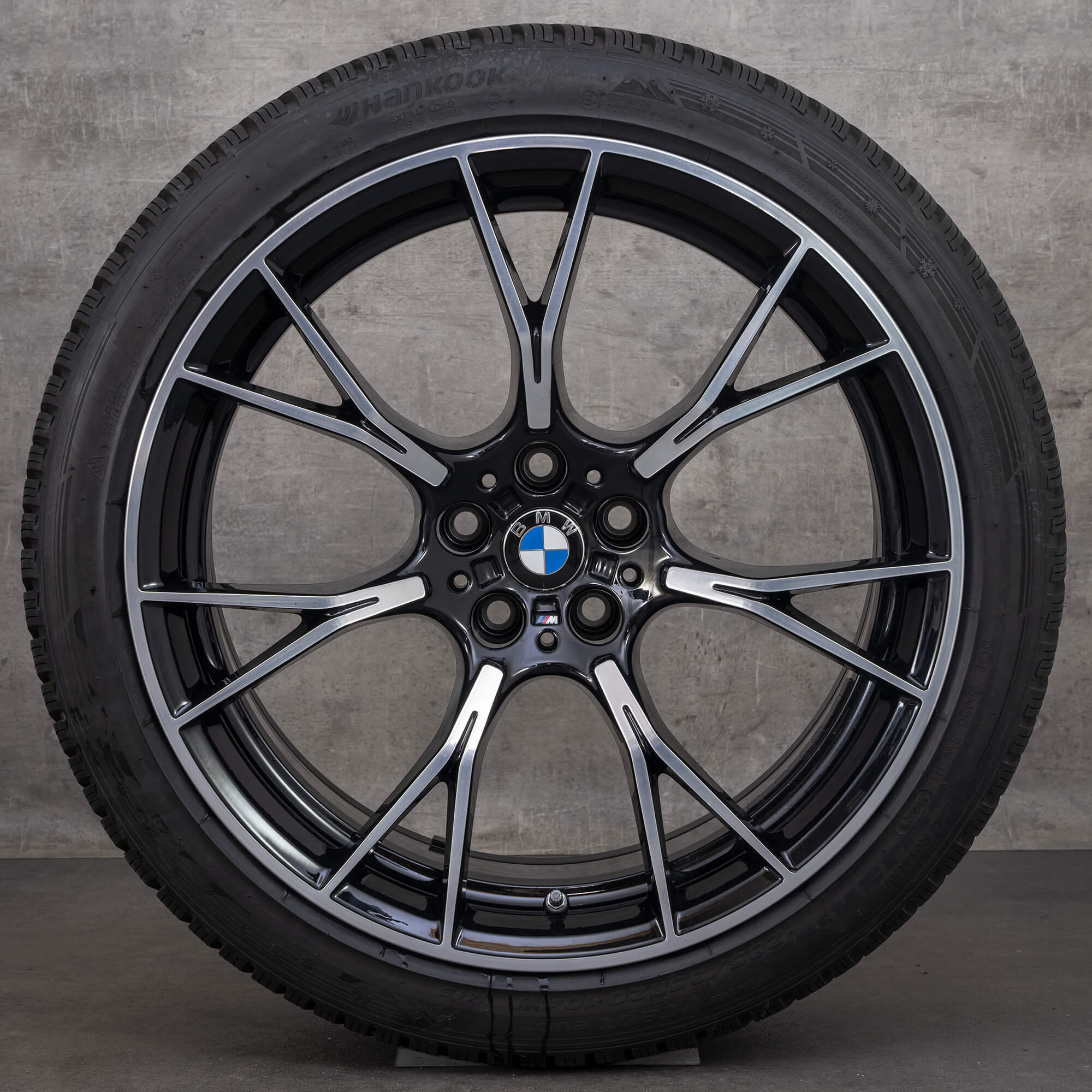 BMW 20 inch rims M5 F90 M8 F91 F92 styling M789 winter tires wheels