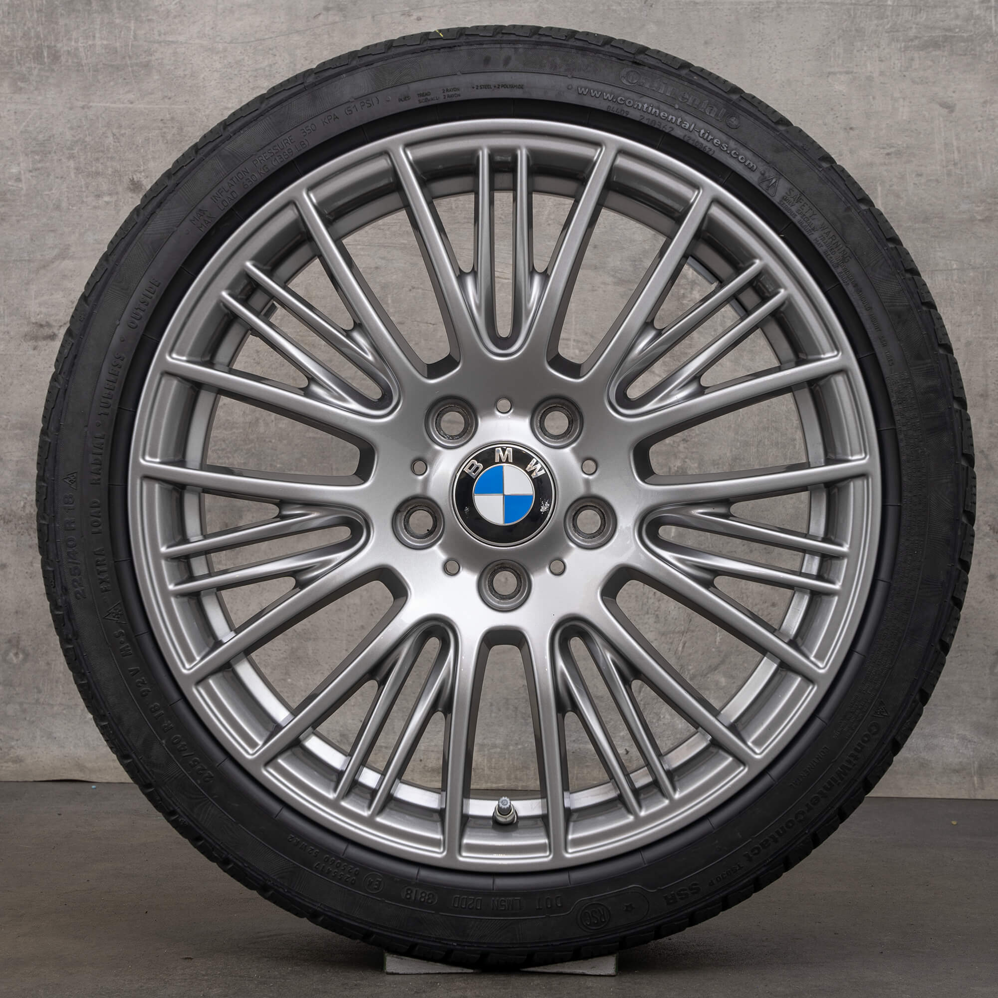BMW Série 1 F20 F21 2 F22 F23 rodas de inverno jantes 18 polegadas pneus estilo