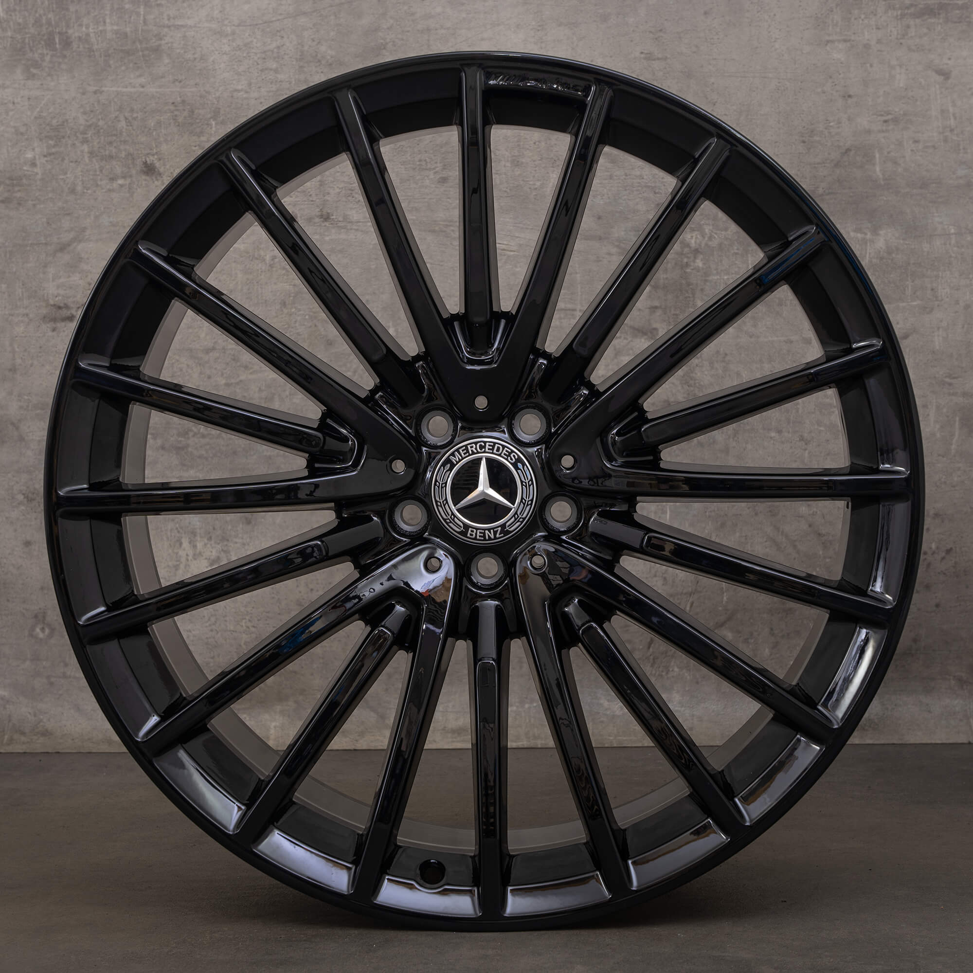 Originele AMG Mercedes Benz GLS 63 velgen 22 inch X166 A1664013300 zwarte