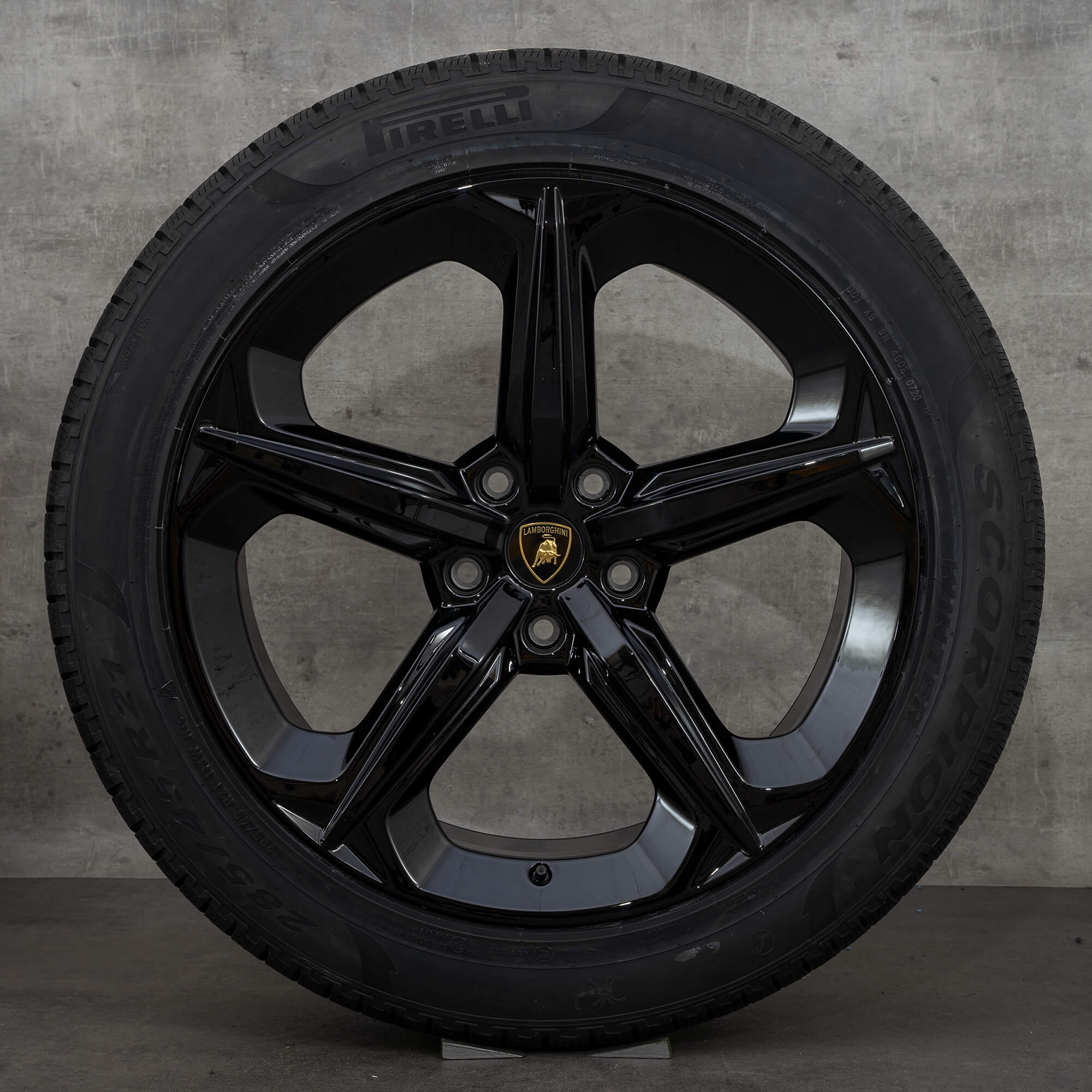 Lamborghini Urus jante 21 inch anvelope iarna roti OEM aluminiu NOU