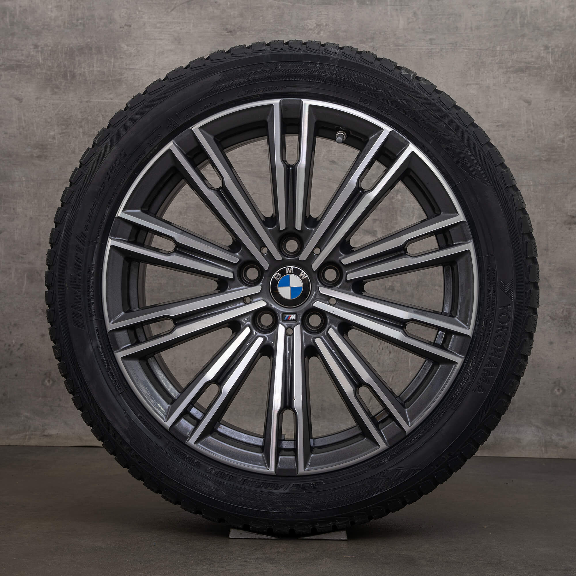 Originele BMW 2 Serie 3 4 winterwielen 18 inch G42 G20 G21 G22 G23 velgen 790 M 8089890 8089891 orbitgrijs glanzend