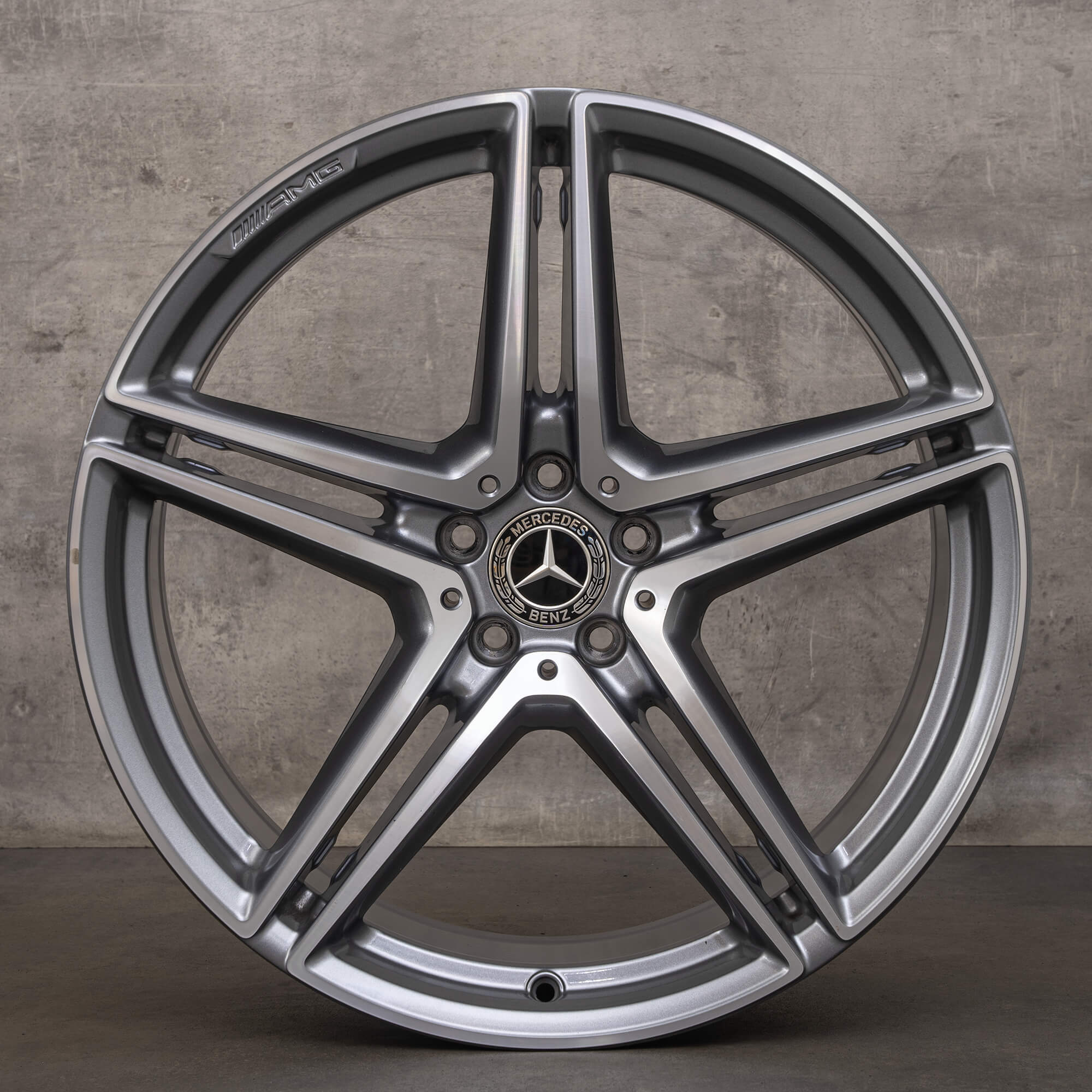 Jantes originais AMG Mercedes Benz S-Class S63 de 21 polegadas W223