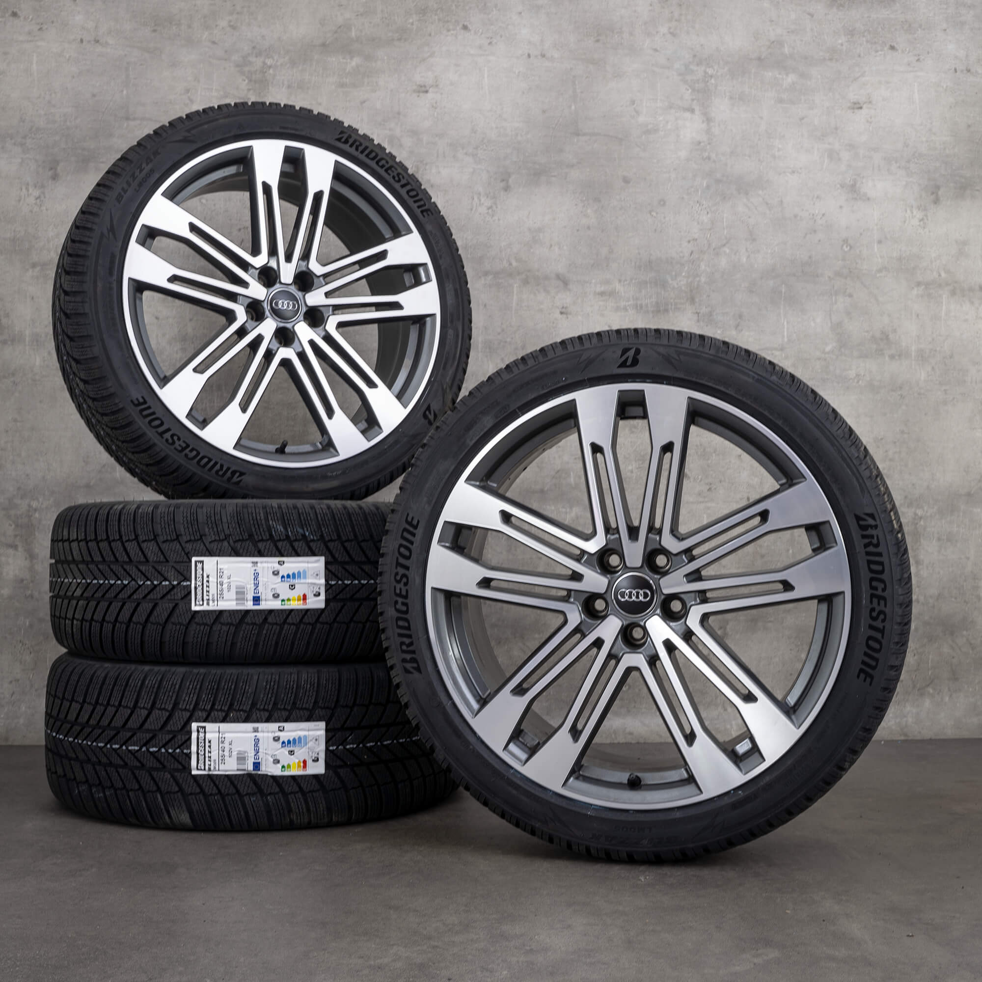 Audi 21 inch velgen Q5 SQ5 FY alloy winterbanden wintervelgen 80A601025AC