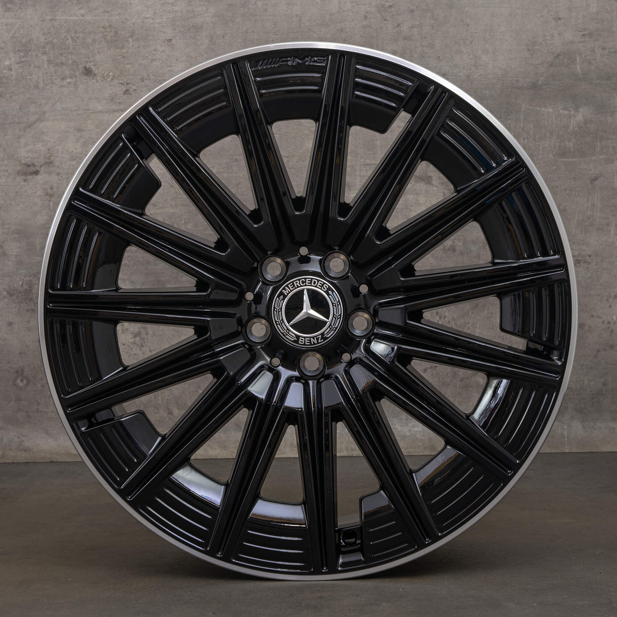 Jantes originais AMG Mercedes GLA GLB W247 de 20 polegadas A2474015200 pretas NOVAS