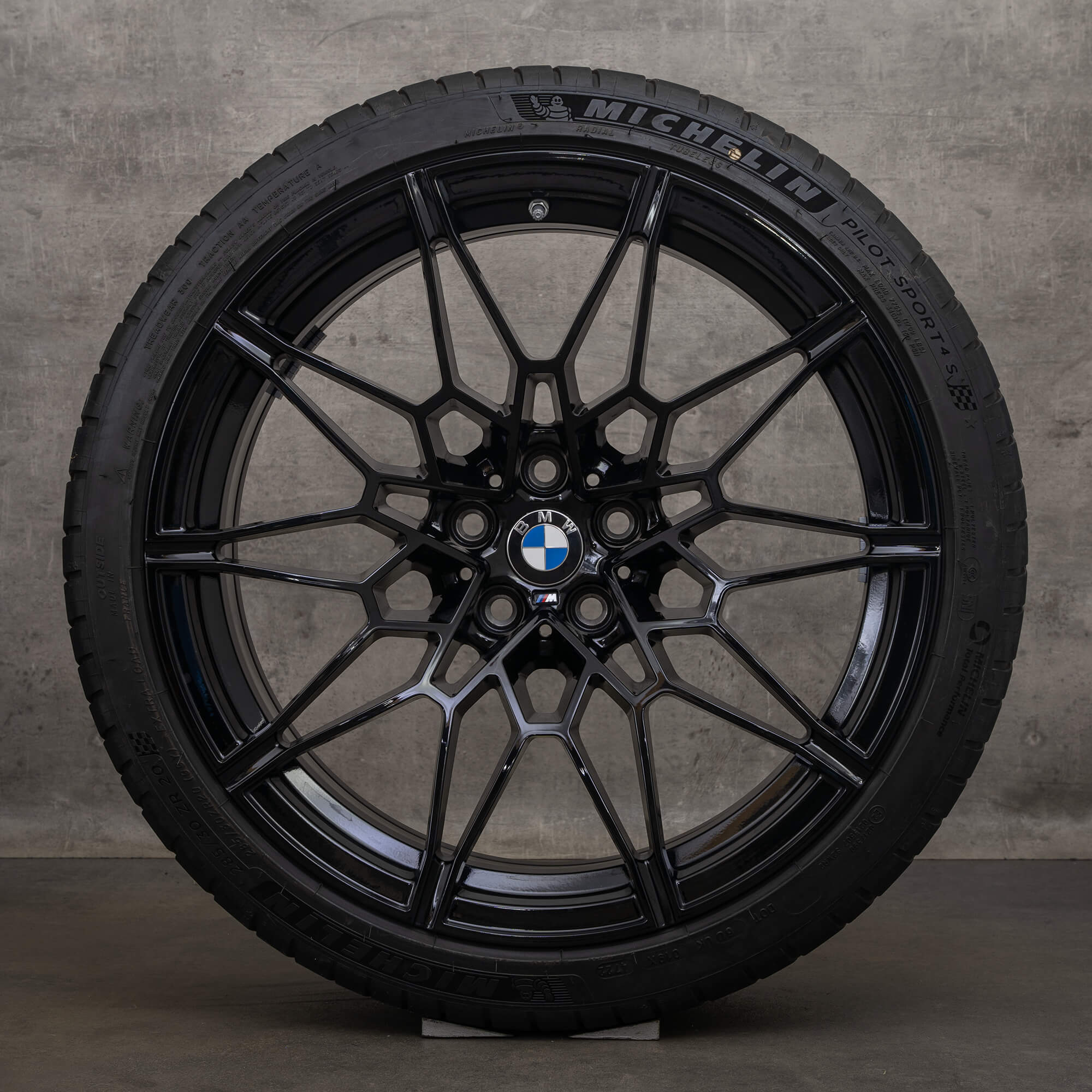 Llantas originales BMW M3 G80 G81 M4 G82 19 20 pulgadas neumáticos de verano 826 M 7882868 8098889 negro