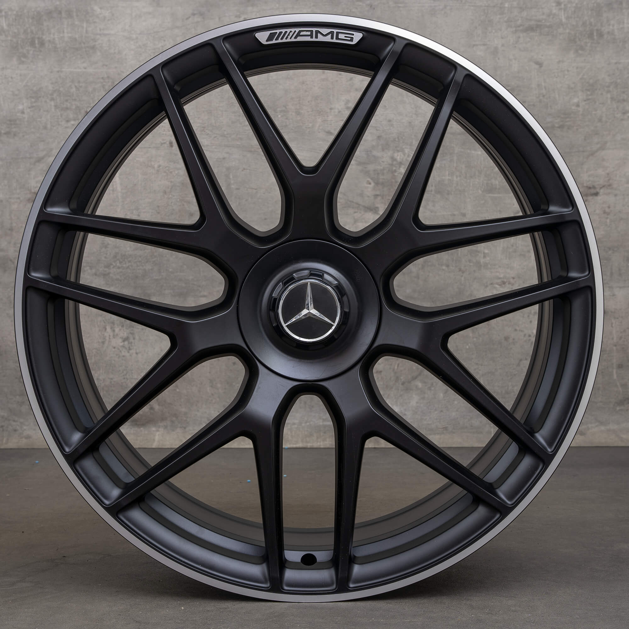 Original AMG Mercedes G Class W463A G63 22 inch rims A4634012000 black NEW