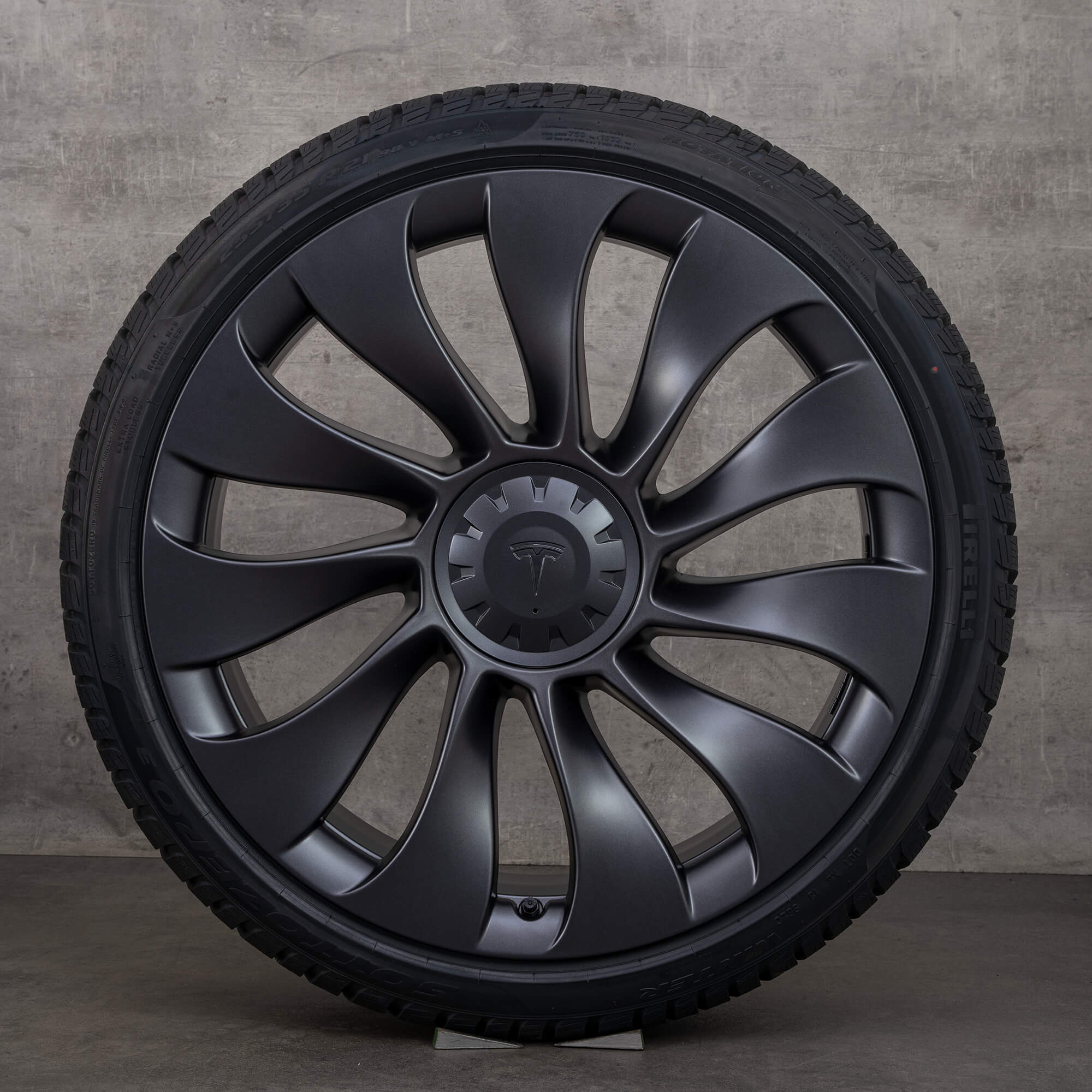 Tesla 21 inch rims Model Y Überturbine winter tires OEM wheels