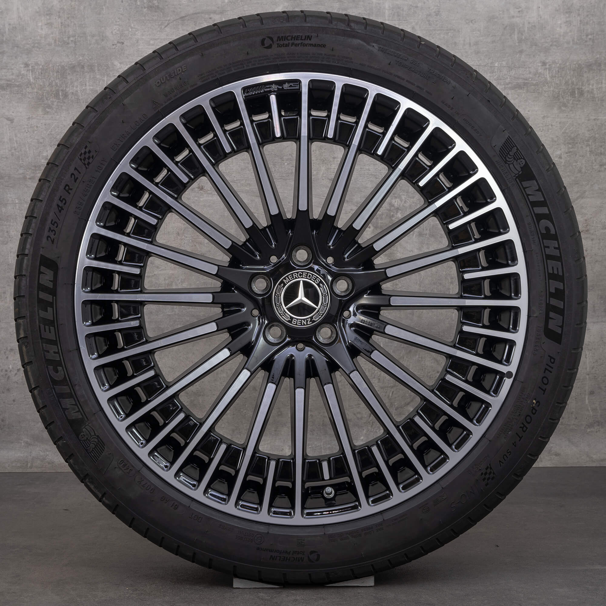 AMG 21 inch rims Mercedes Benz EQC N293 alloy summer tires wheels