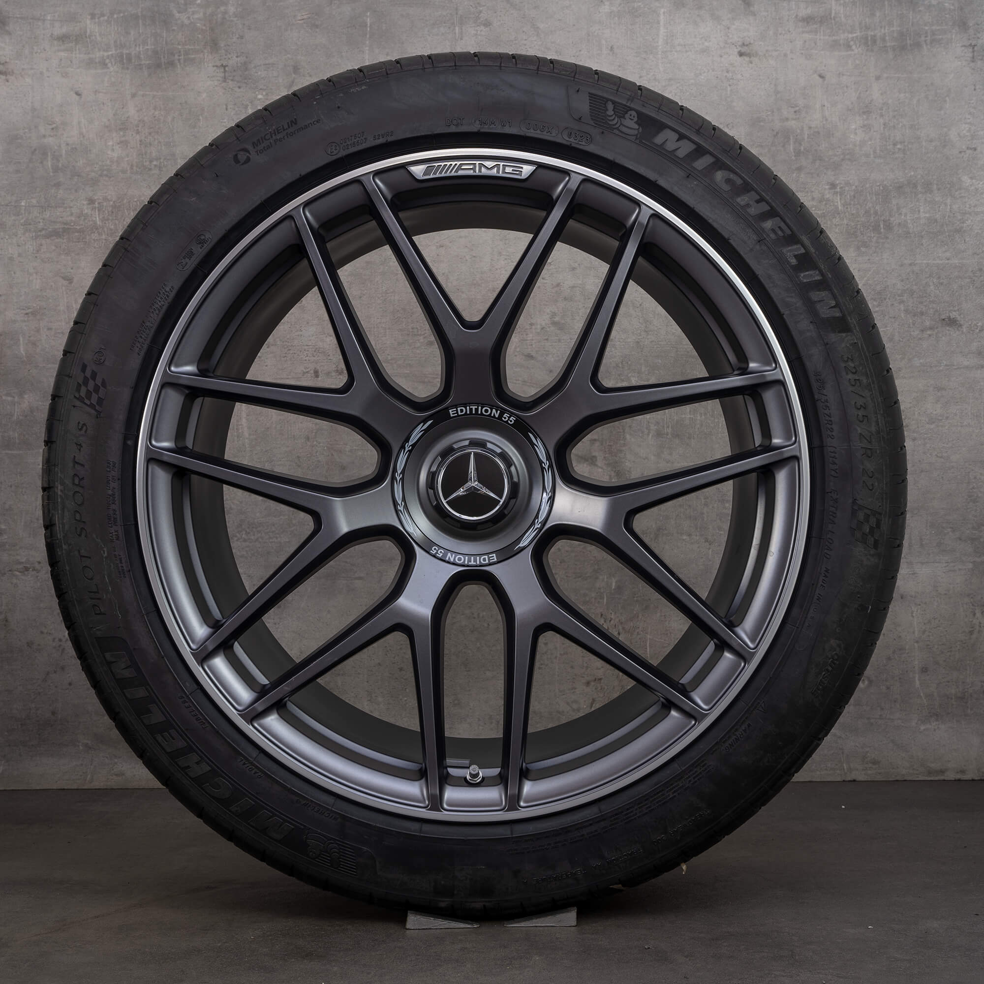 Mercedes GLE 53 63 AMG V167 rims 22 inch summer tires Summer wheels Edition 55