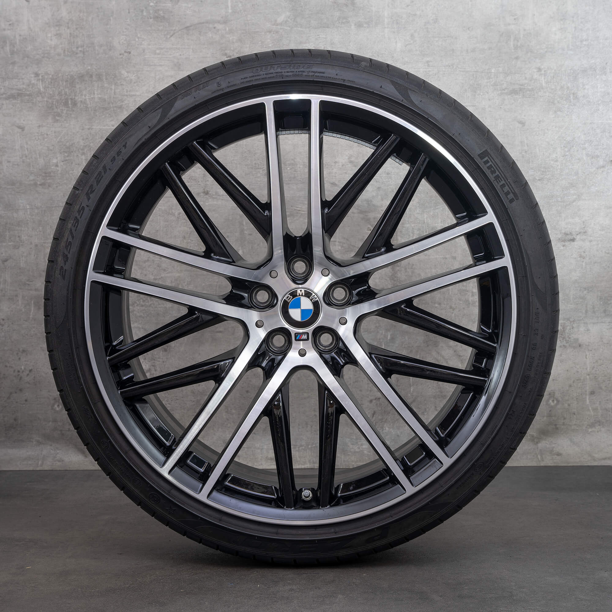 BMW 21 inch rims 7 series G11 G12 6 GT G32 M650 summer wheels 6893542 6893542