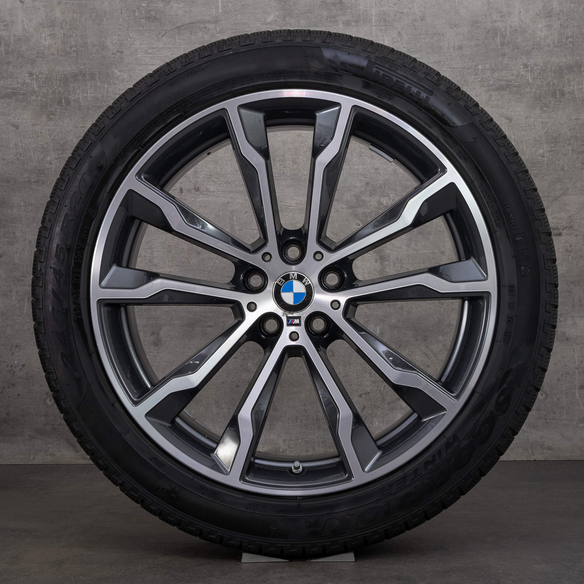 BMW 20 palcové ráfky X3 G01 X4 G02 Styling M699 zimni pneumatiky kola 8010268