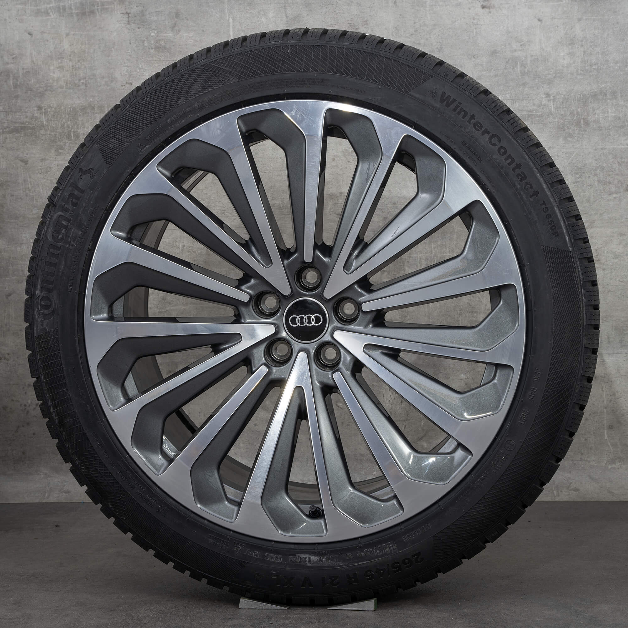 Audi 21 inch velgen e-tron GE 4KE alloy velgen winterbanden wintervelgen