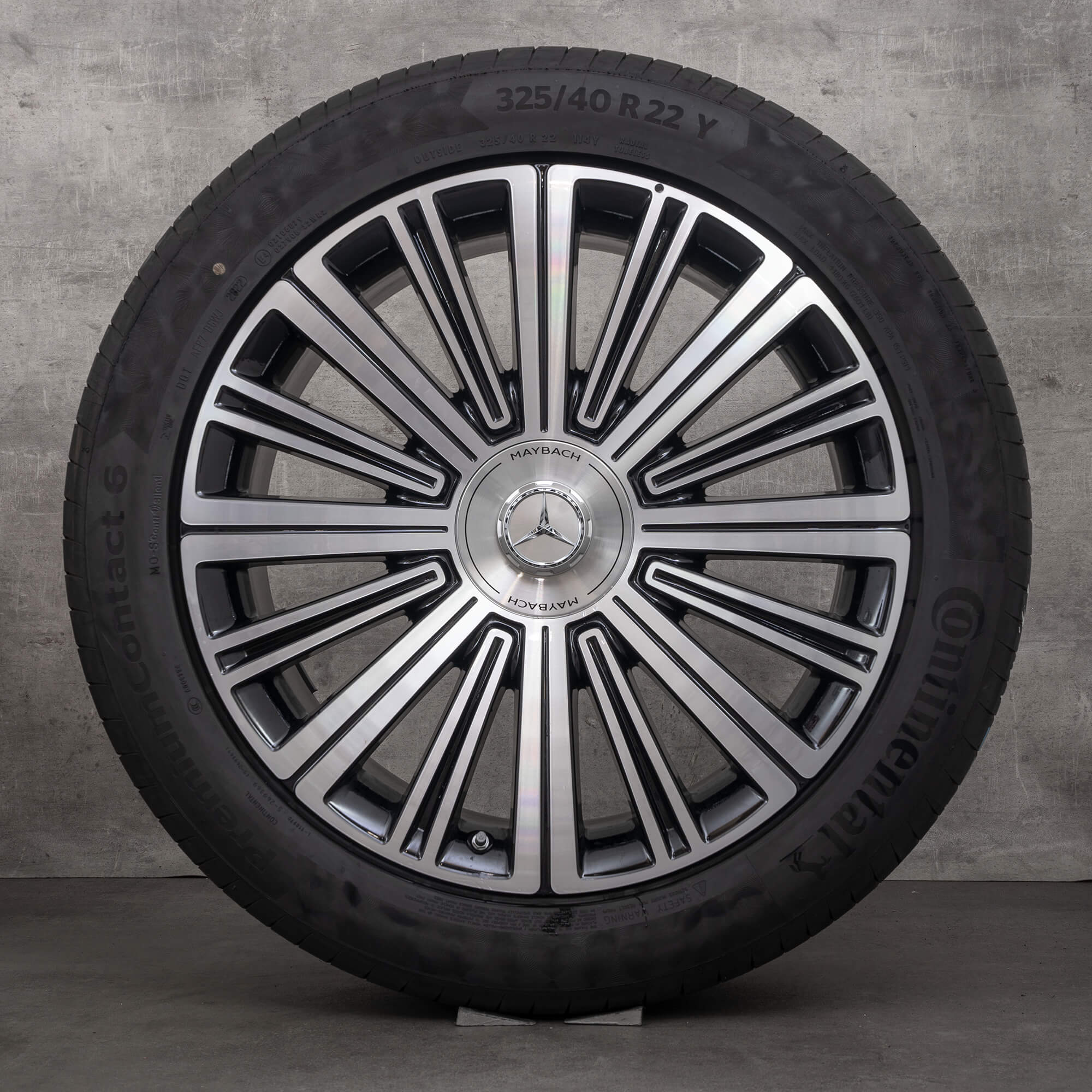 Maybach GLS 600 4Matic X167 summer wheels tires 22 inch rims