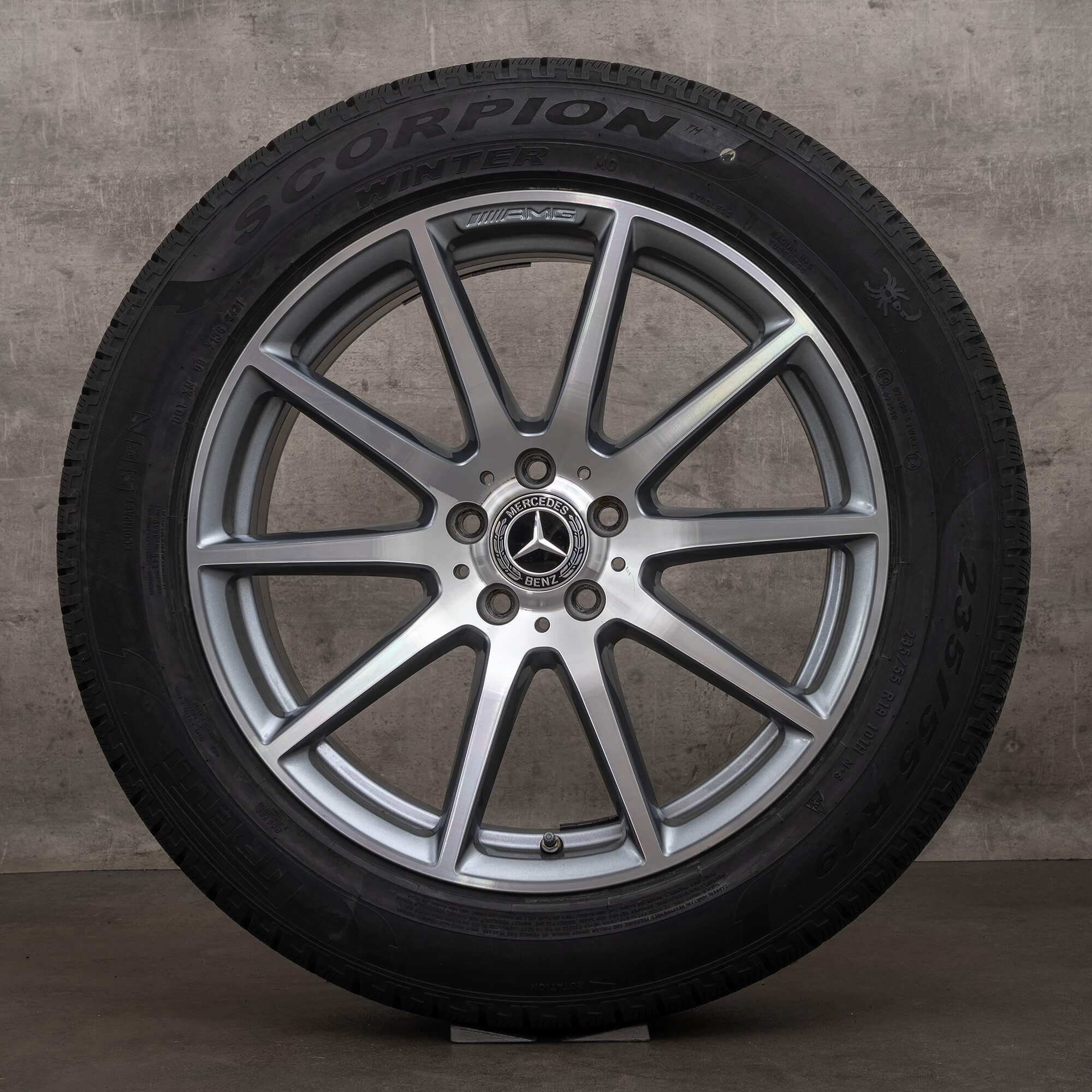 Originele Mercedes Benz GLC 63 AMG winterwielen 19 inch C253