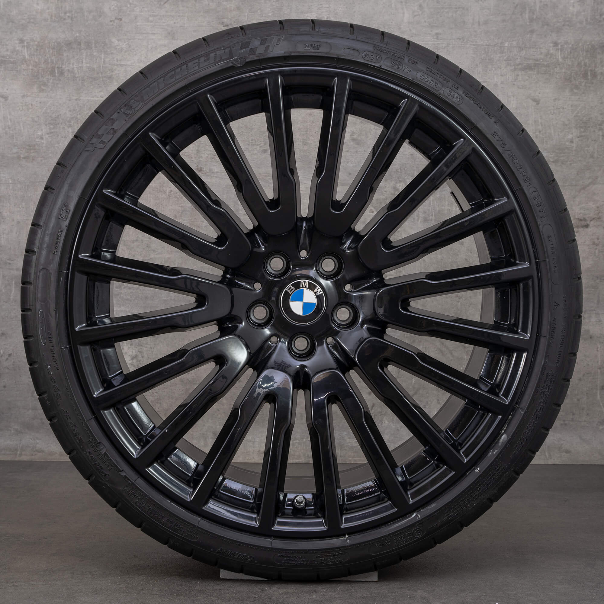 BMW 21 inch rims 6er GT G32 7er G11 G12 styling 629 summer wheels tires