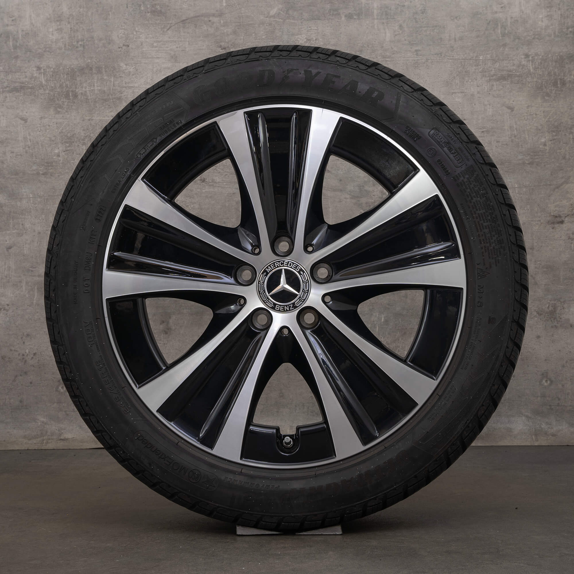 Originele Mercedes Benz E Klasse winterwielen 18 inch W213 S213 C238 A238 velgen A2134013700 zwart