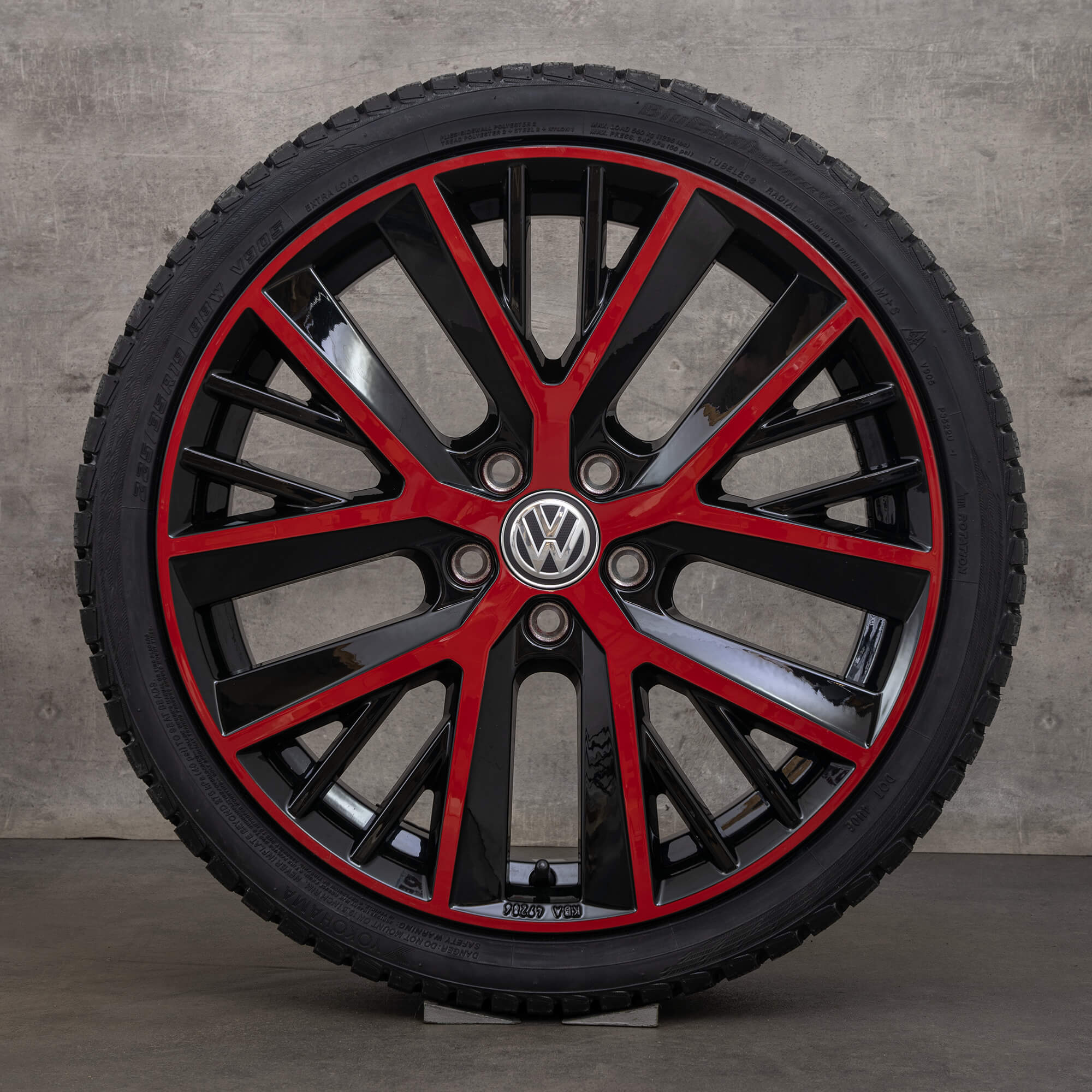 Zimní alu kola VW Golf 7 6 GTI GTD Twinspoke zimni pneumatiky 19 palcové ráfky NOVÉ