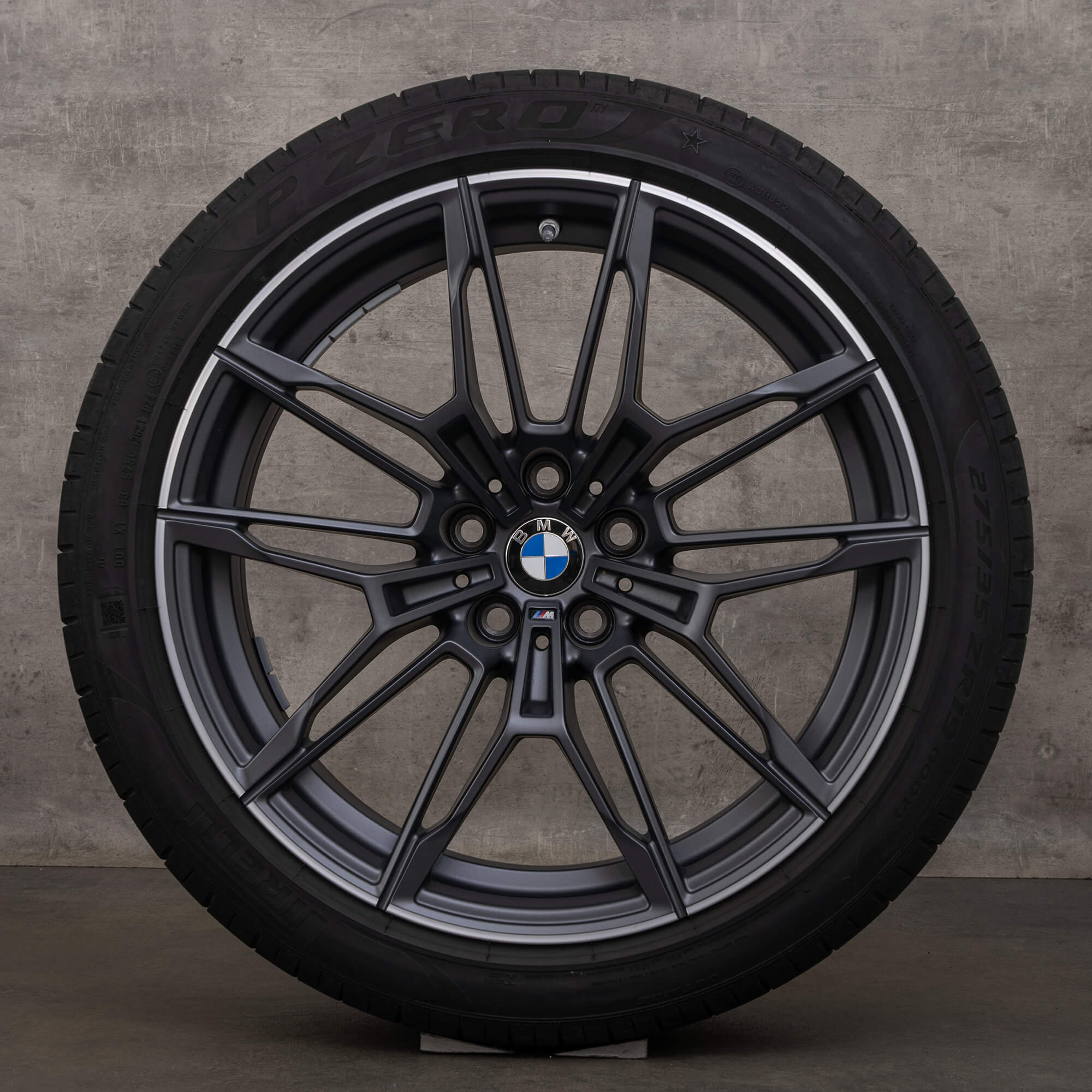 Orijinal BMW M2 G87 M3 G80 G81 M4 G82 G83 jantlar 19 20 inç komple kış jantları