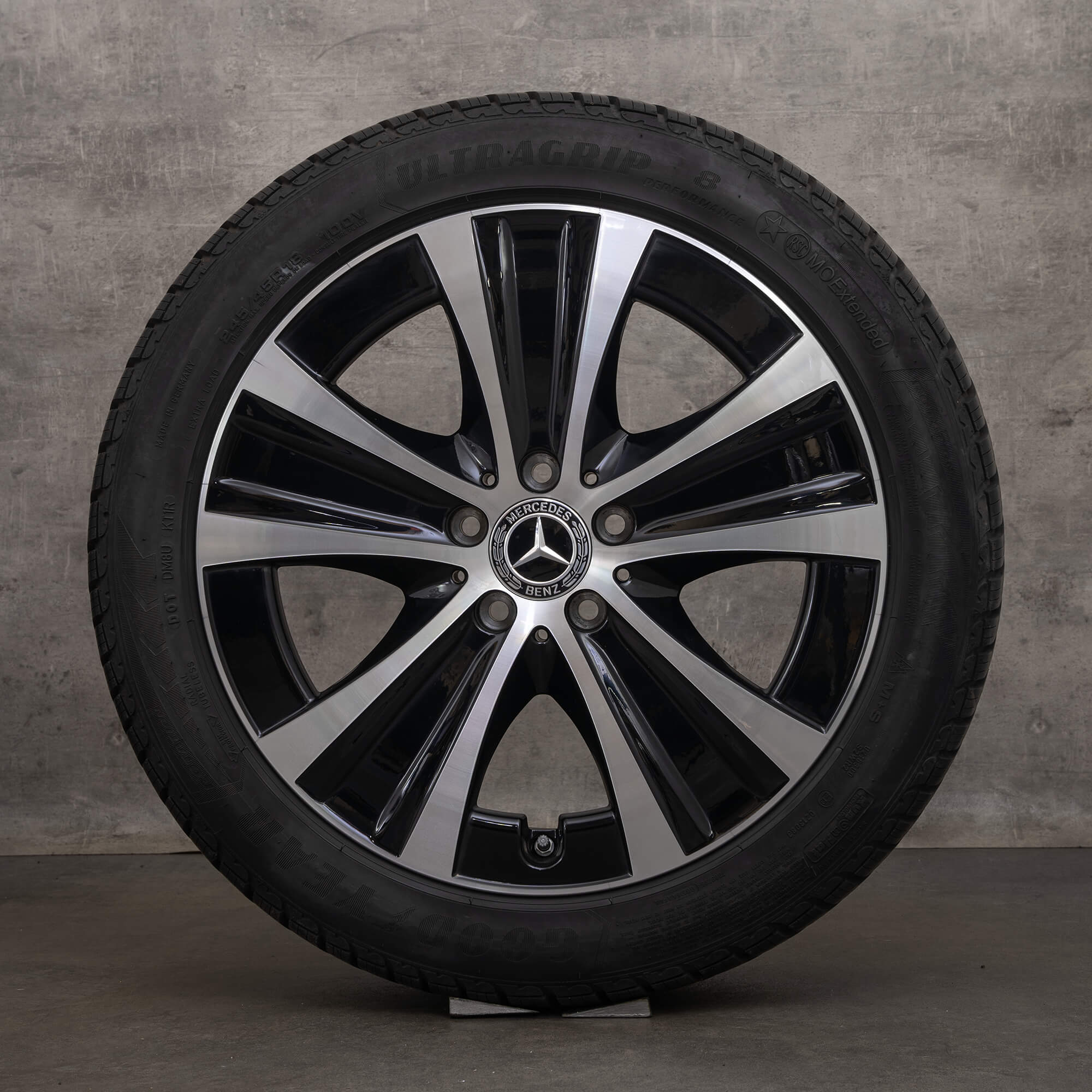 Originele Mercedes Benz E Klasse winterwielen 18 inch W213 S213 C238 A238 velgen A2134013700 zwart