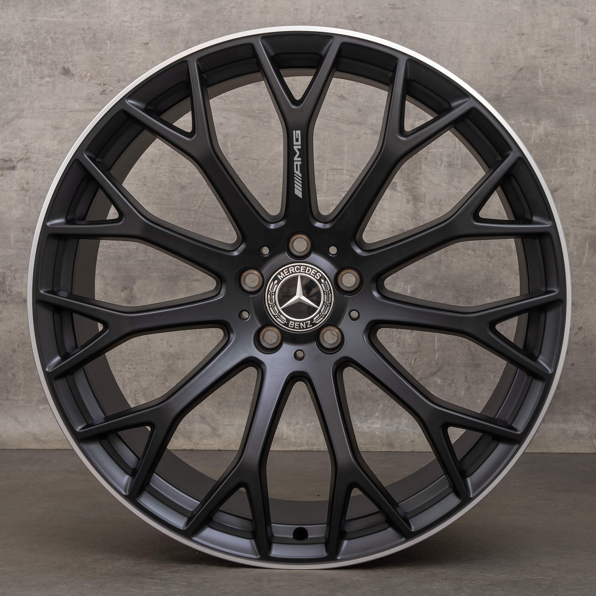 AMG 21 inch Mercedes Benz rims SL R232 aluminum A2324012700 A2324012800 NEW