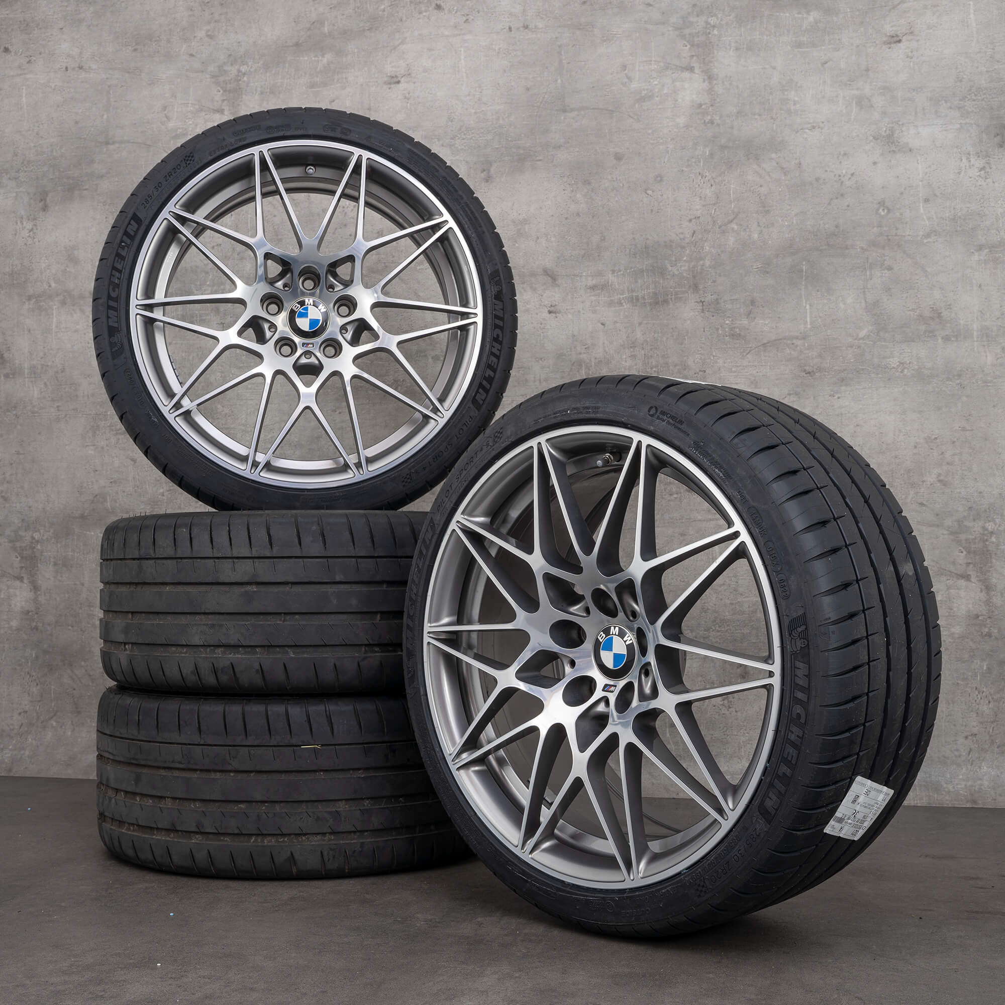 BMW 20 inch rims M3 F80 M4 F82 F83 summer wheels tires M666