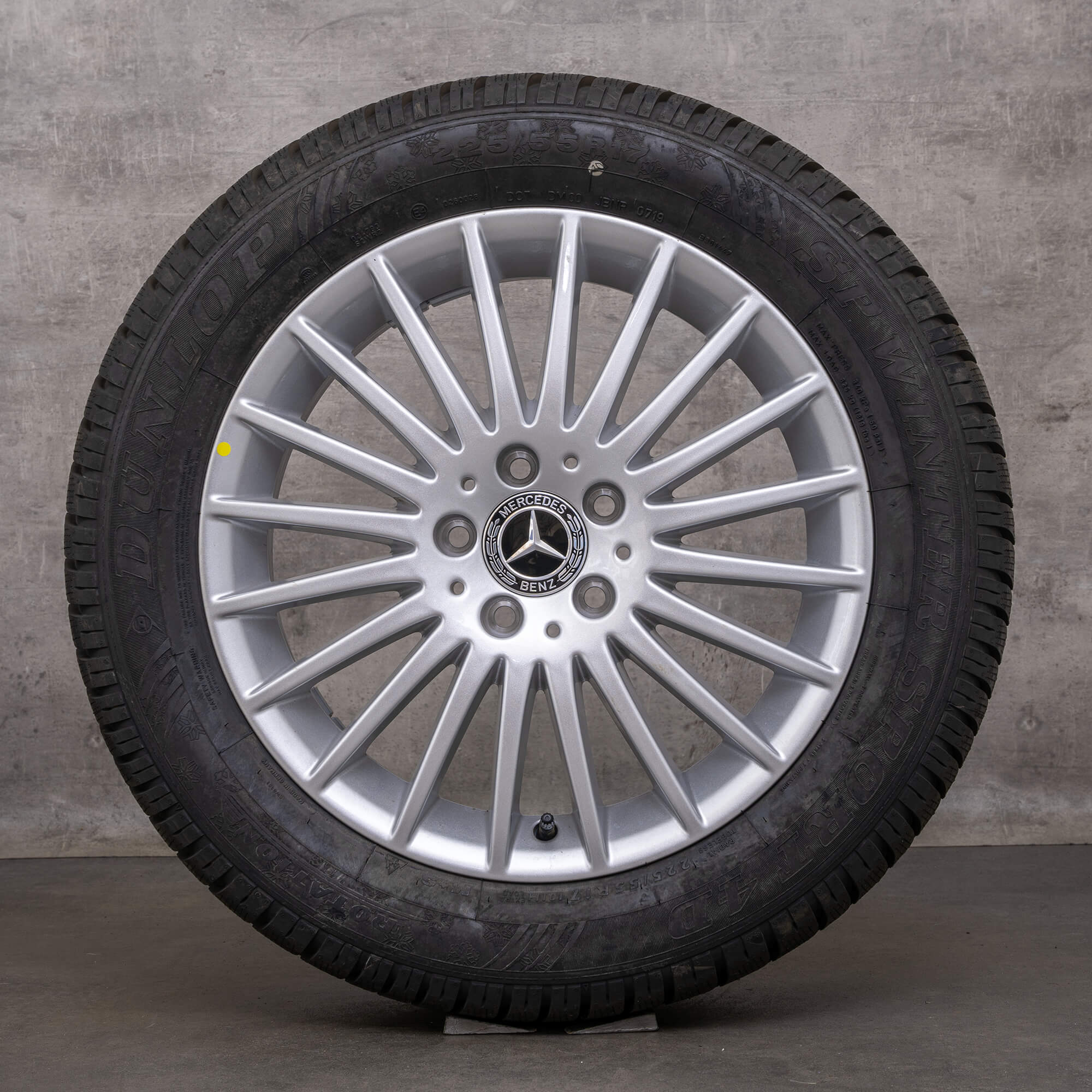 Originele Mercedes V-Klasse winterwielen 17 inch Vito Viano W447 velgen A4474014900 zilver