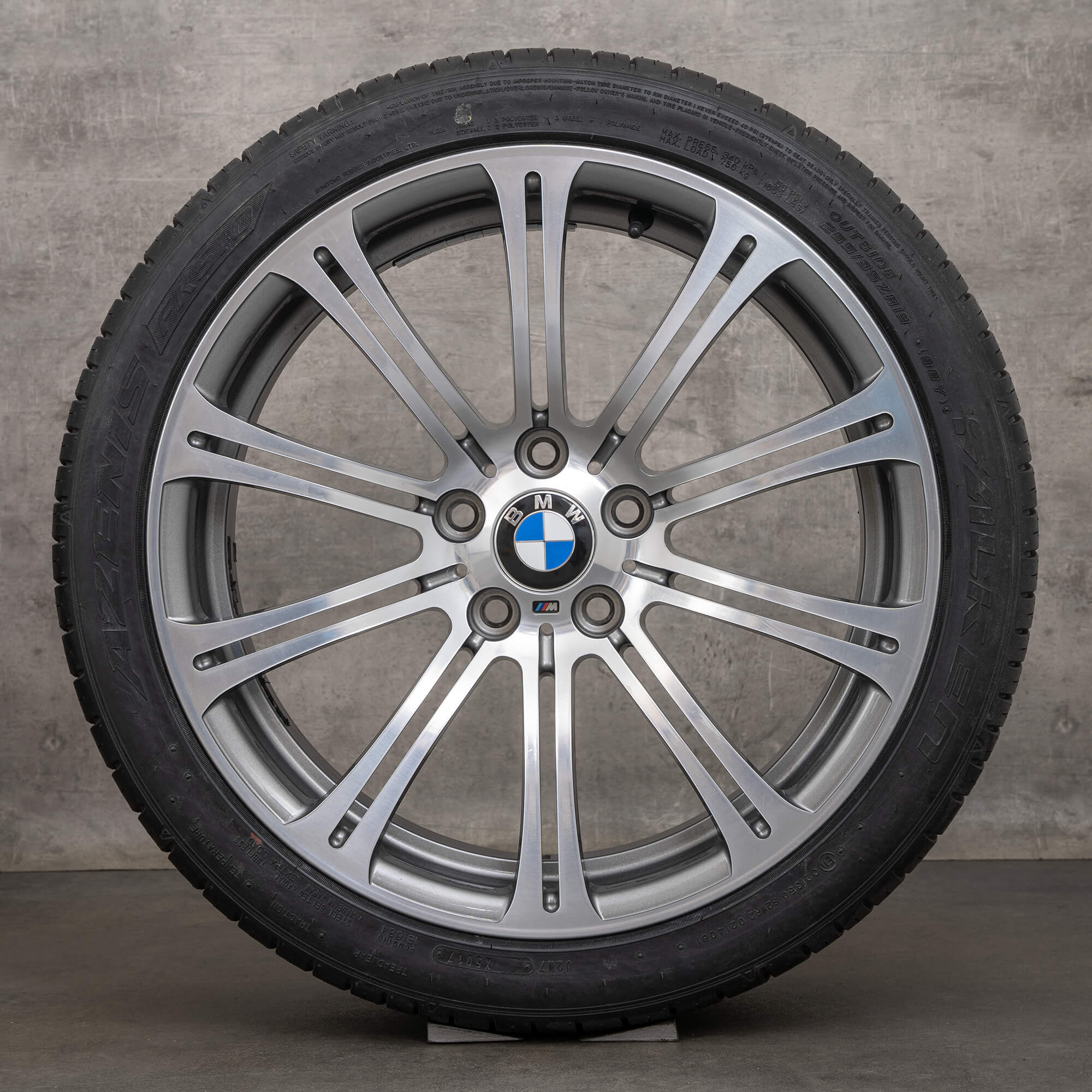 BMW M3 E90 E92 E93 ruedas de verano llantas 19 pulgadas neumáticos estilo 220 M