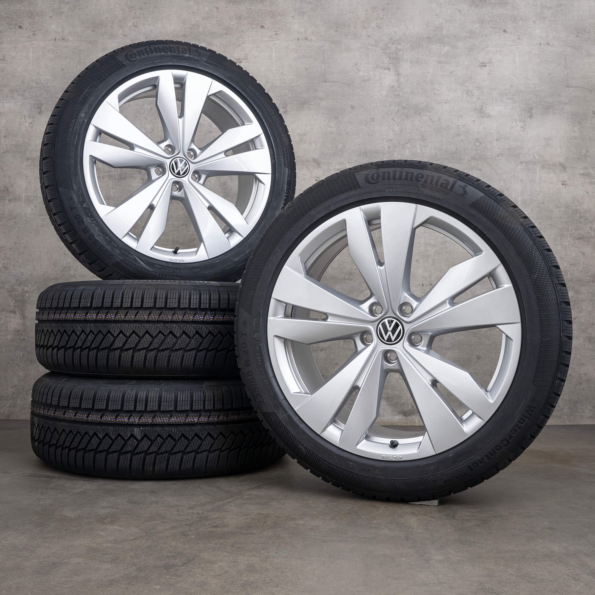 VW ID.4 E2 winterwielen 20 inch Loen velgen winterbanden 11A071490 Nieuw