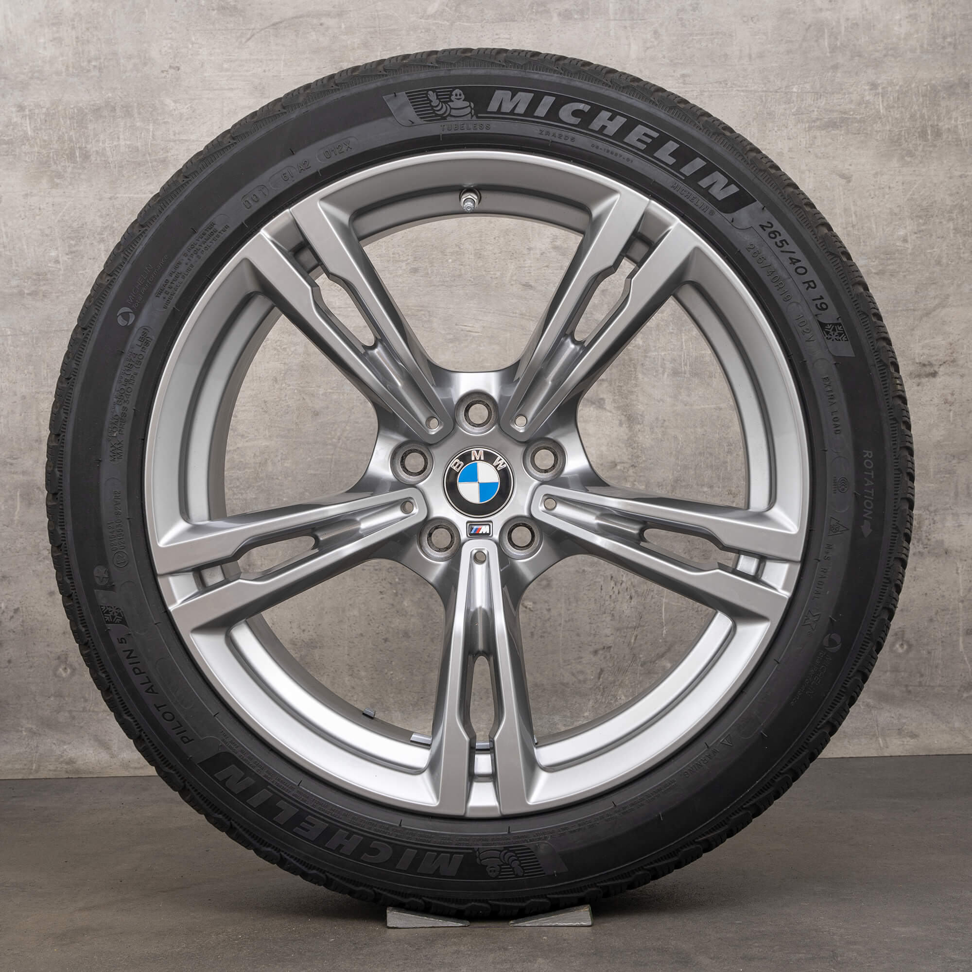 BMW M5 F90 winter wheels tires 19 inch rims styling 705 M 7857075