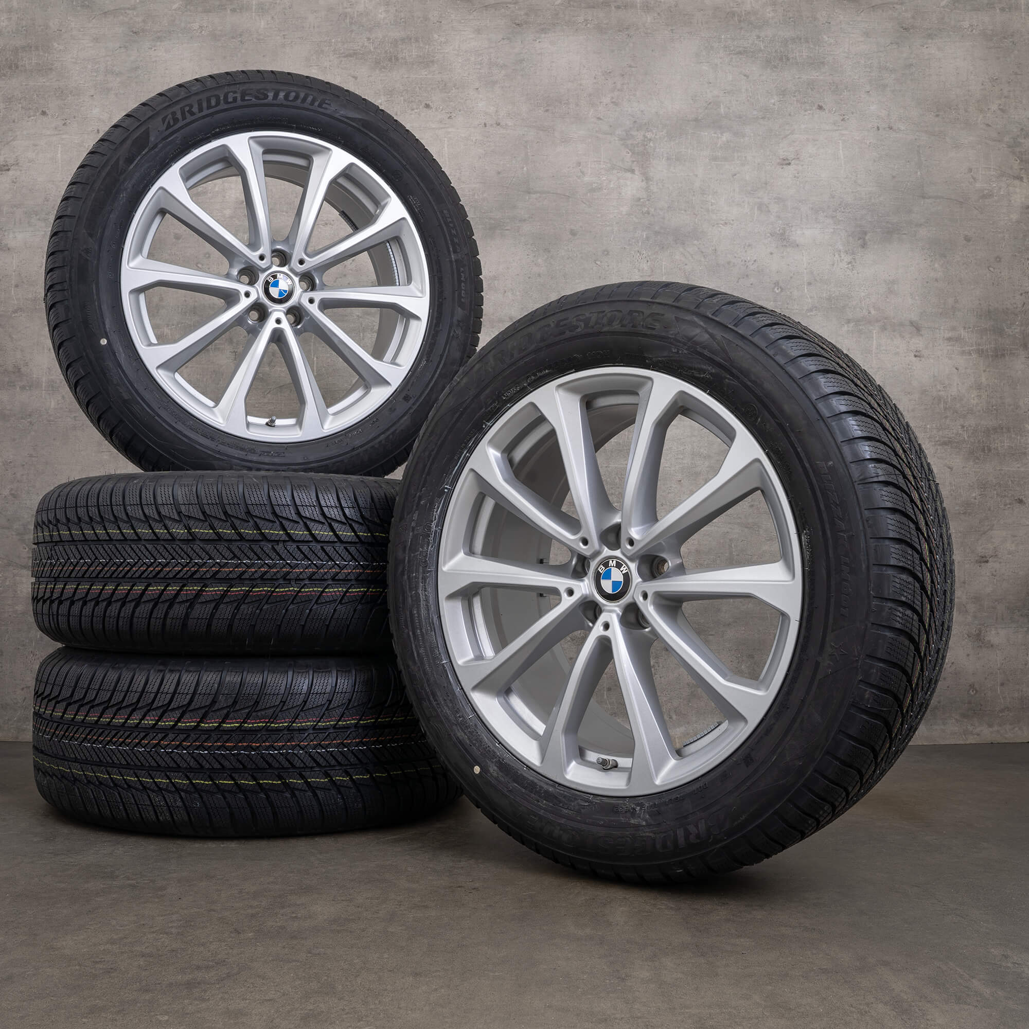 BMW X7 G07 winter wheels 20 inch rims tires 6880688 Styling 750 silver