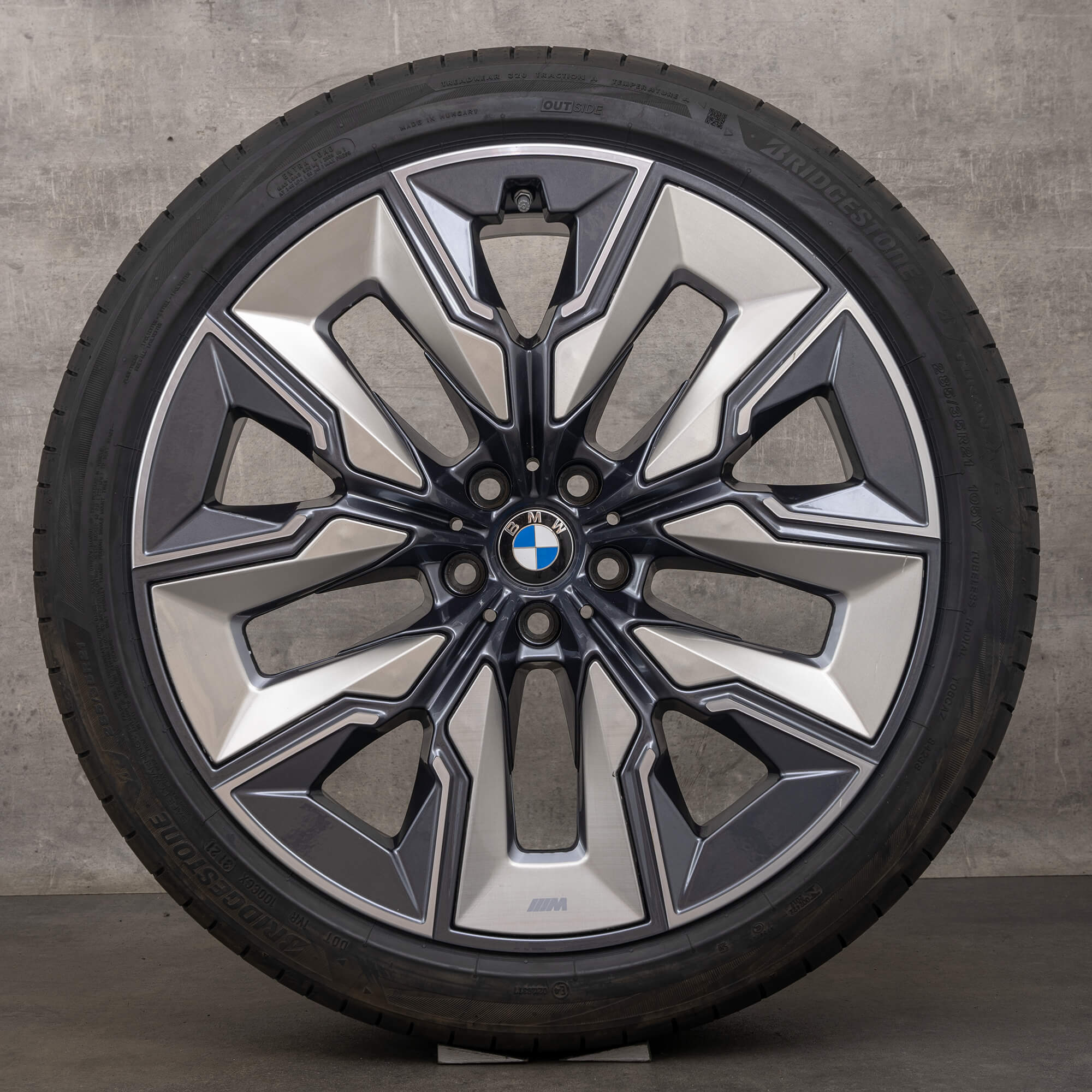 Neumáticos de verano BMW Serie 7 e i7 G70 estilo 910i Llantas 21 pulgadas