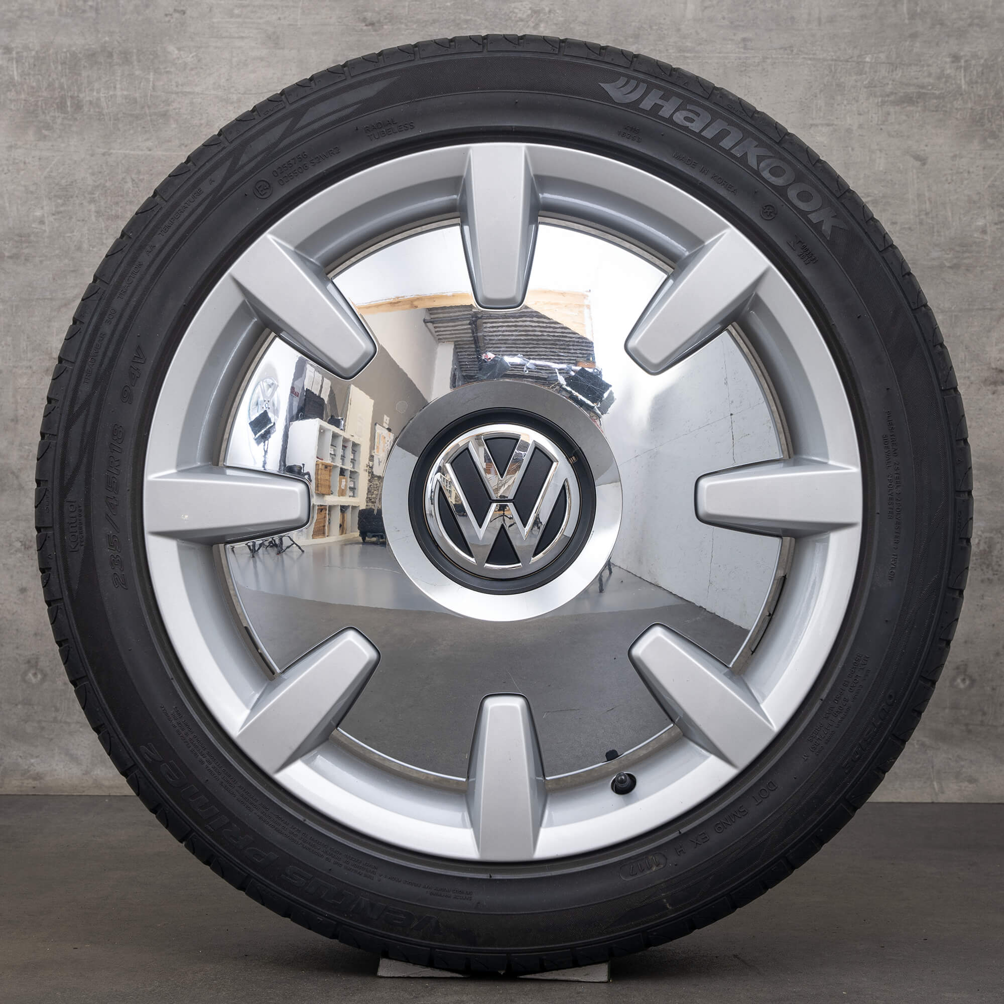 VW Beetle 16 5C DISC rims summer tires 18 inch wheels 5C0601025H