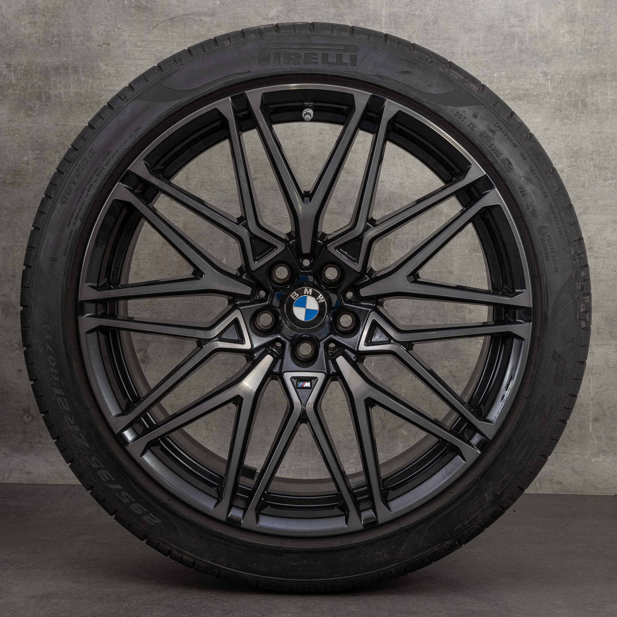 BMW 21 jantes 22 pouces X5M F95 X6M F96 style M818 roues d'été 8093563 8093564