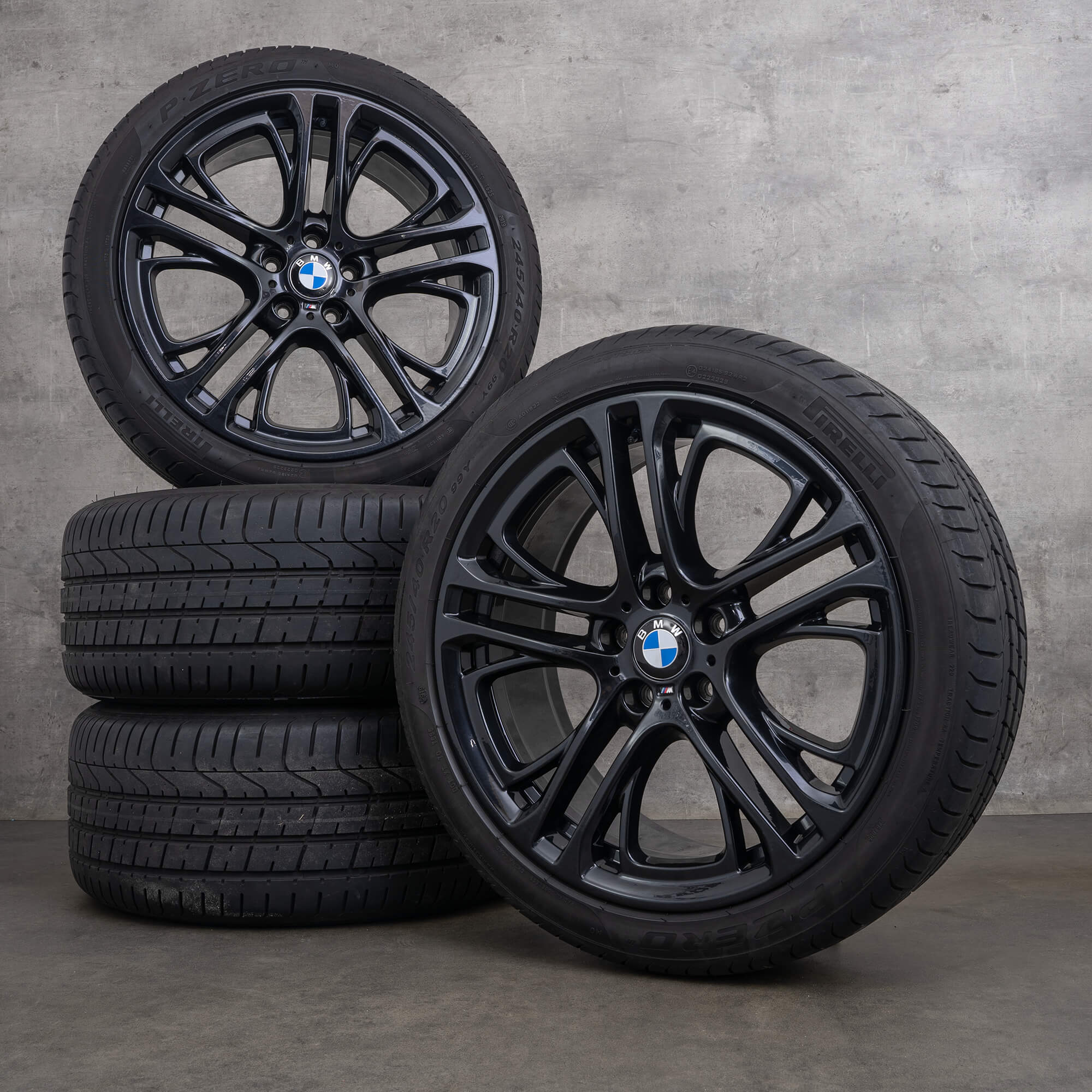 BMW X3 F25 X4 F26 rodas de verão jantes 20 polegadas 310 M pneus 6787582 6787583