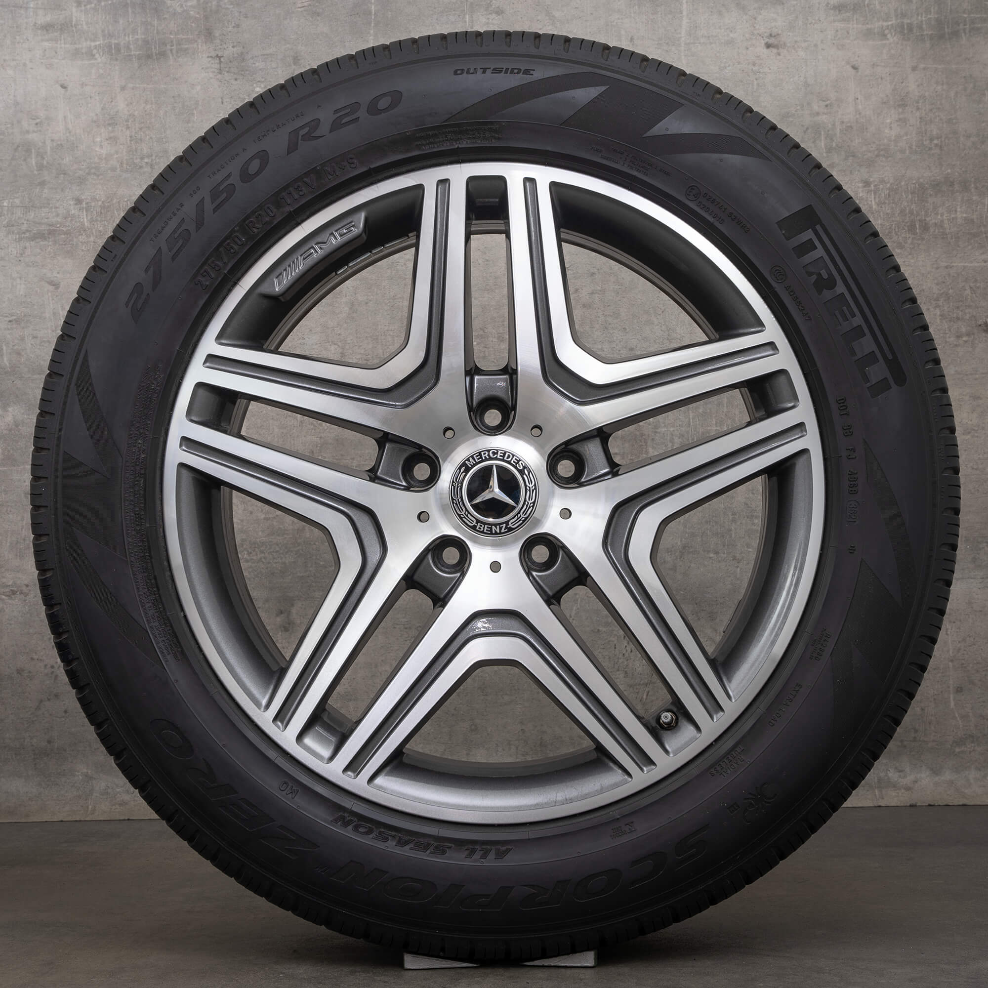 AMG Mercedes G Class W463 G63 G65 all-weather wheels 20 inch rims tires