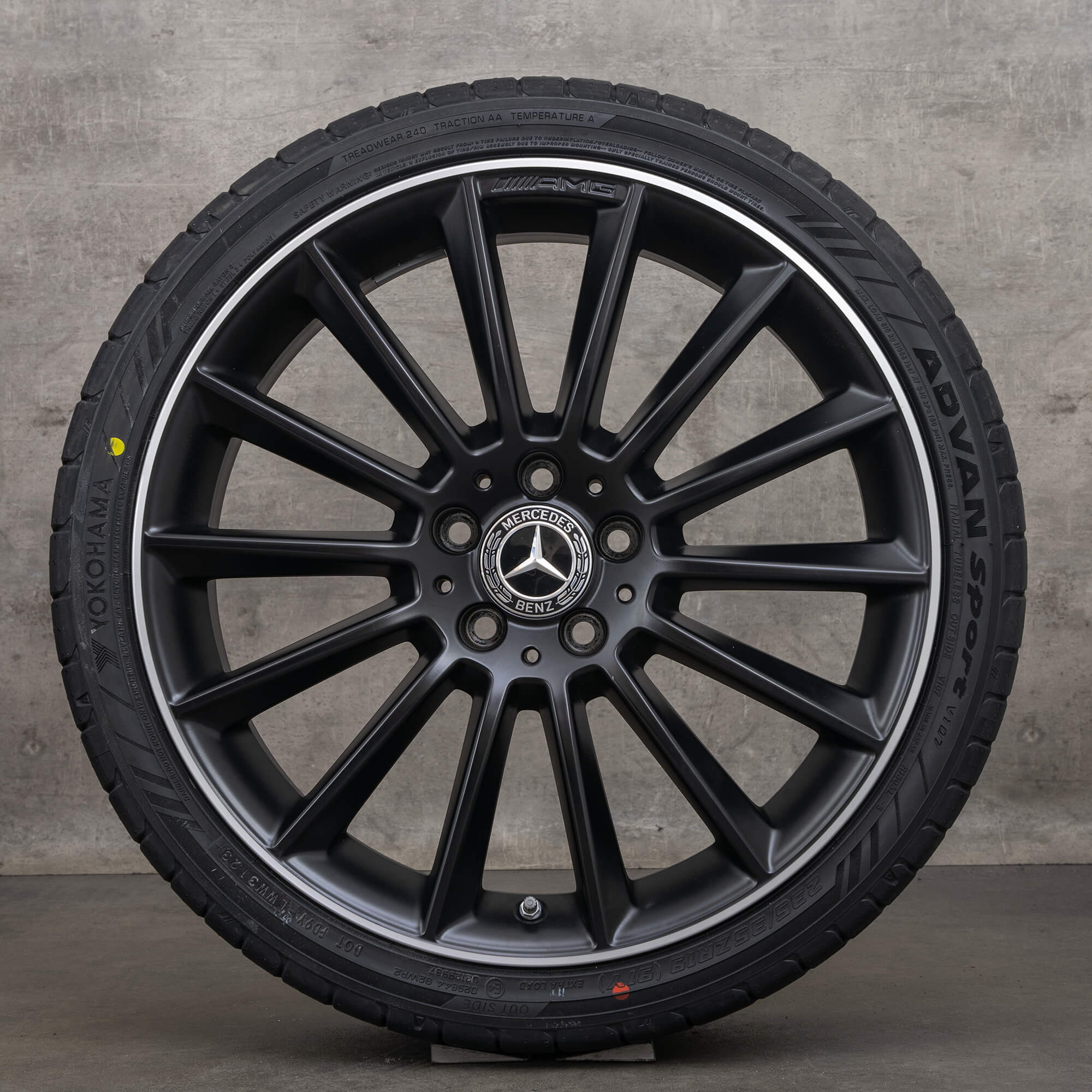 AMG Mercedes Benz A-Class W177 A35 summer wheels 19 inch rims tires