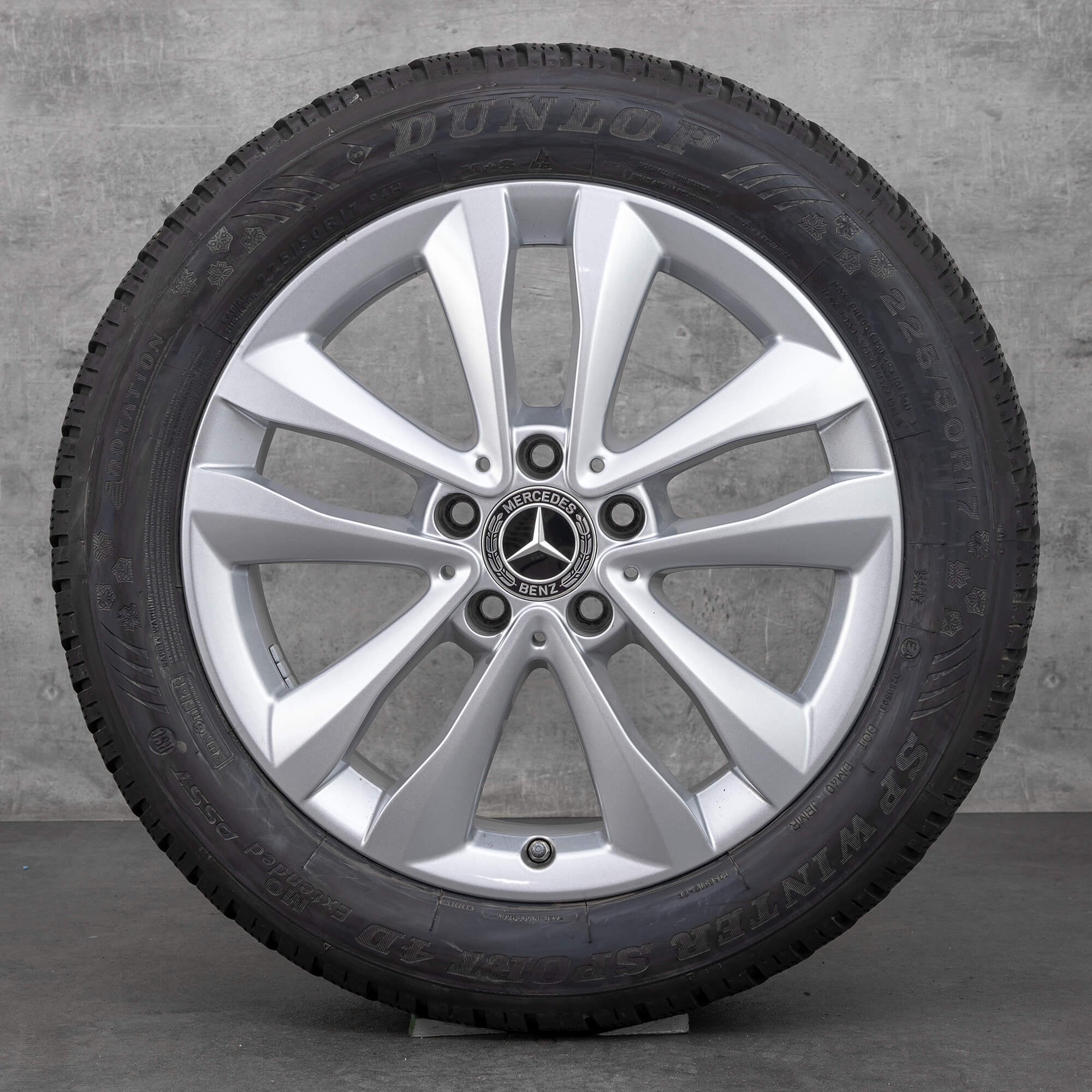 Mercedes Benz 17 inch C-Class W205 S205 A205 C205 winter tires winter wheels 6