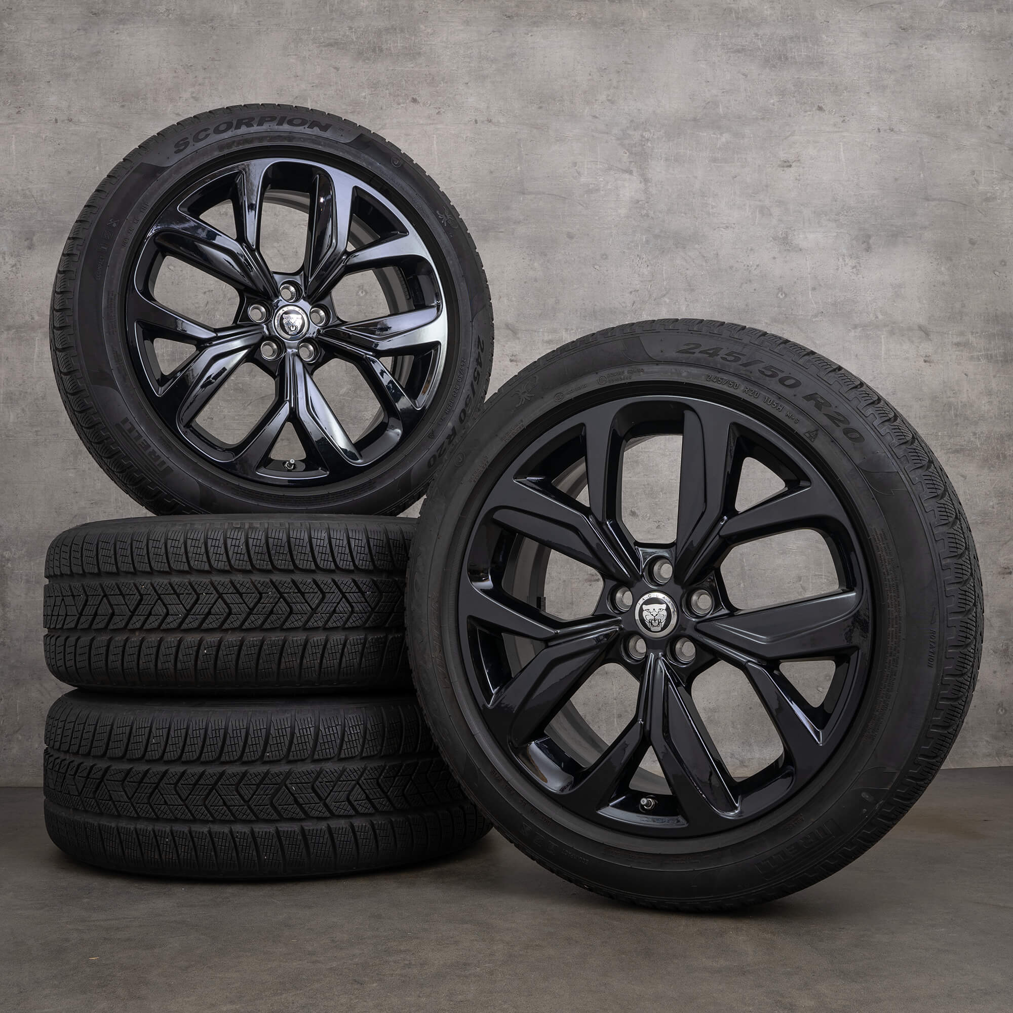 Jaguar I-Pace ruedas completas de invierno neumáticos llantas 20 pulgadas