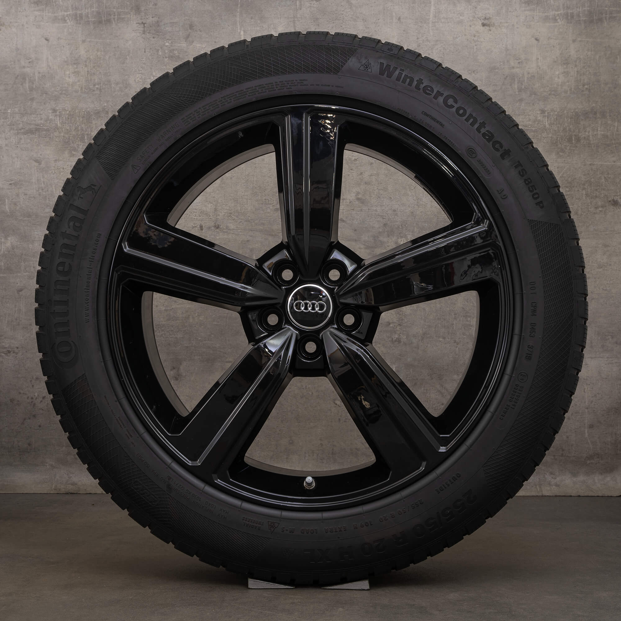 Original Audi e-tron GEN Q8 GEA 20 inch winter tires rims 4KE601025S