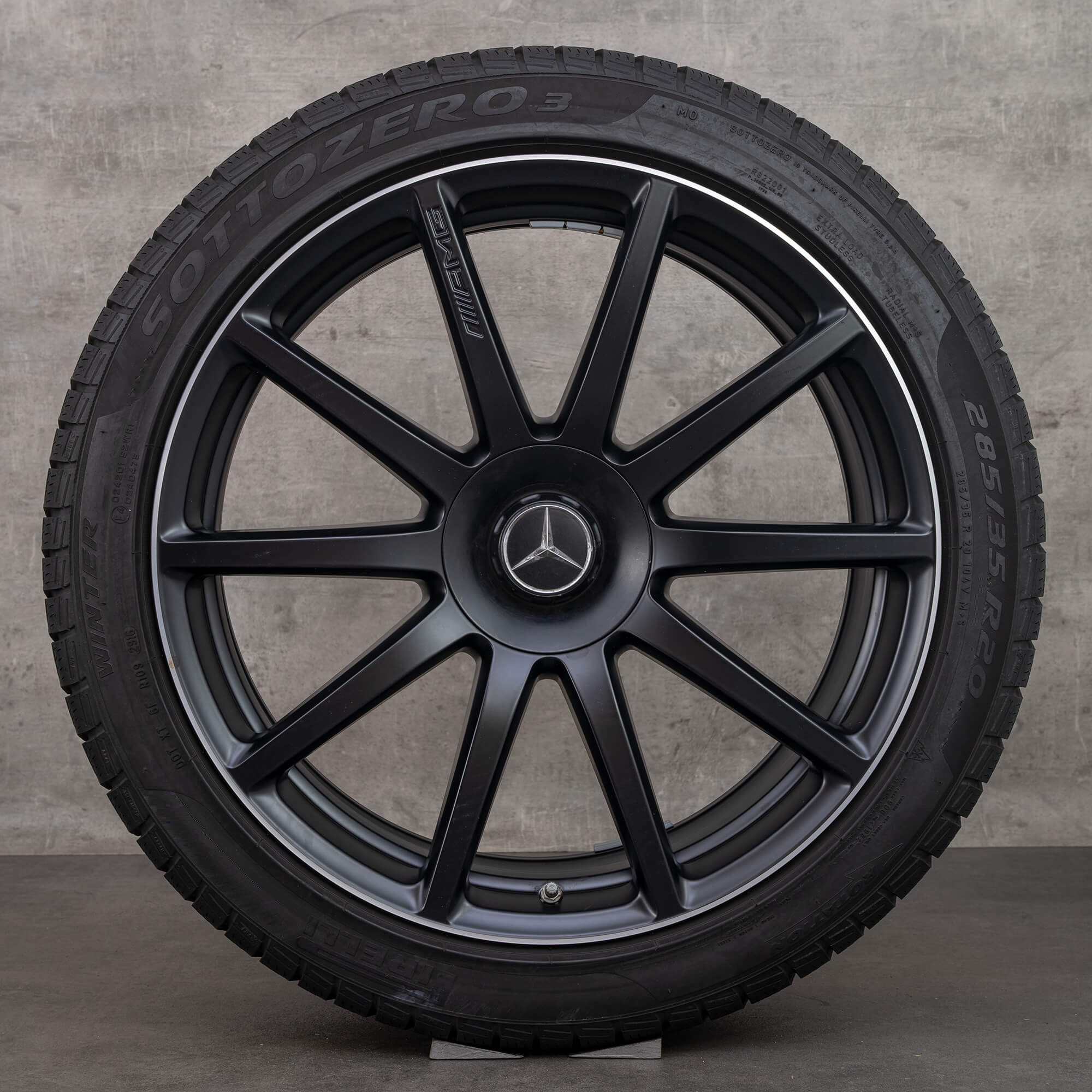 AMG 20 Zoll Mercedes Felgen S63 S65 W222 A217 C217 Winterräder Winterreifen