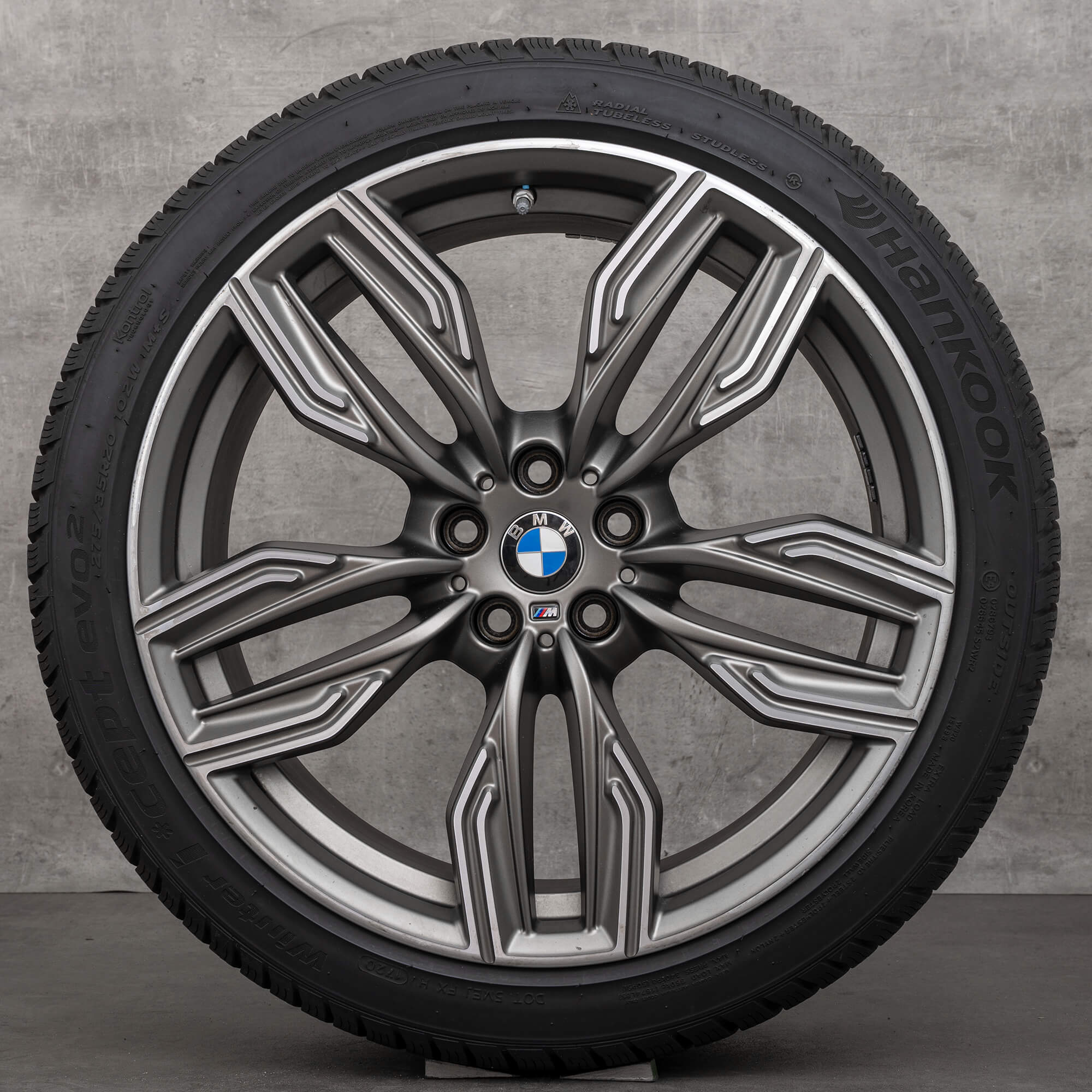 BMW Série 6 GT G32 7 G11 G12 rodas de inverno jantes 20 polegadas pneus 760 M